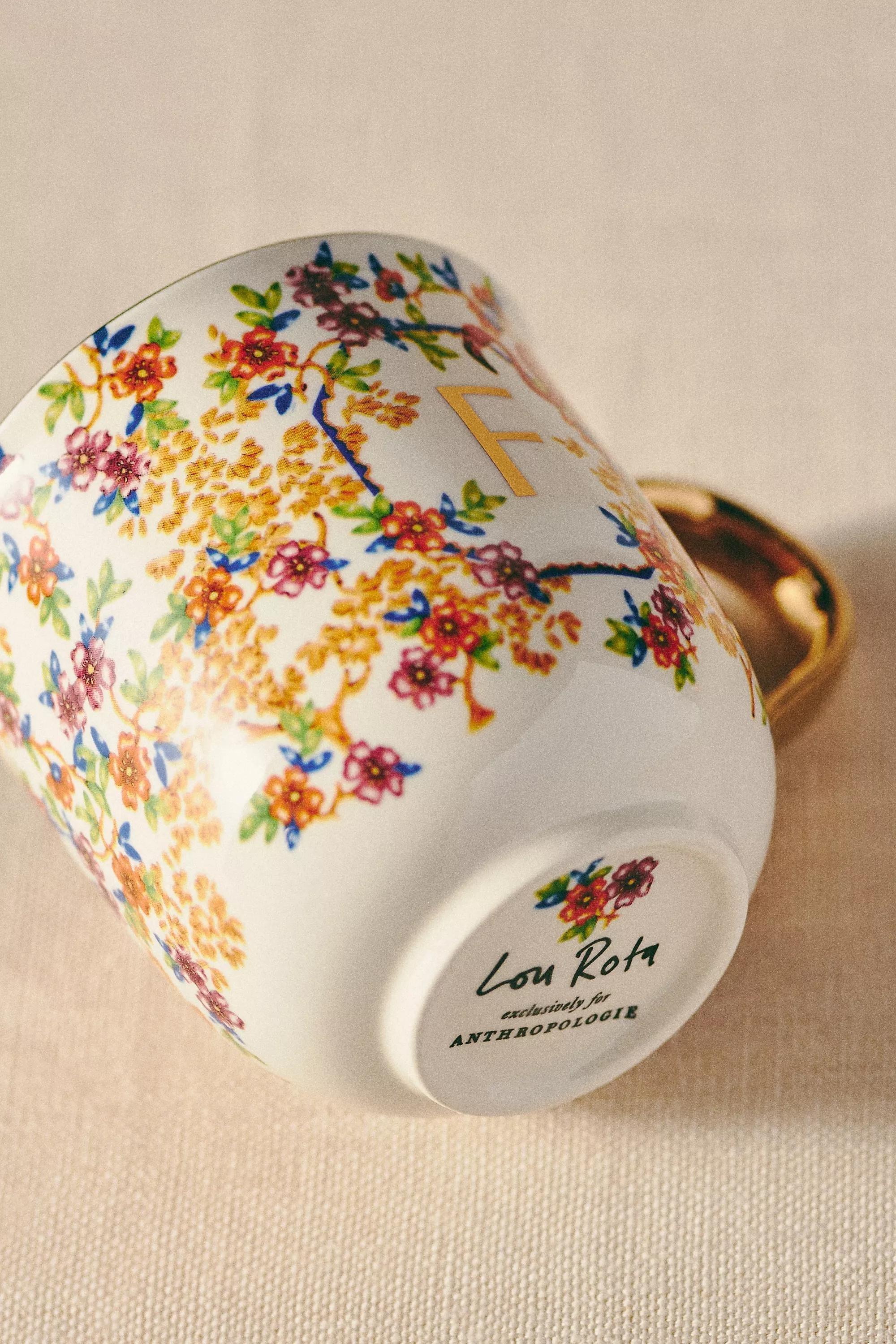 Lou Rota For Anthropologie Nature Table Monogram Mug, F, A501_0906, large image number 2