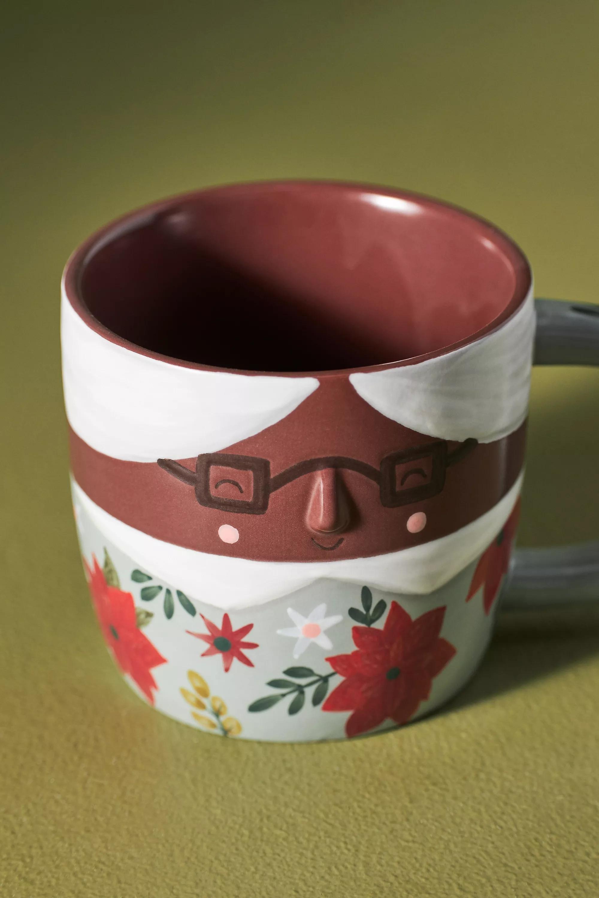 Fotini Tikkou Mrs Claus Mug, Black, , large image number 1