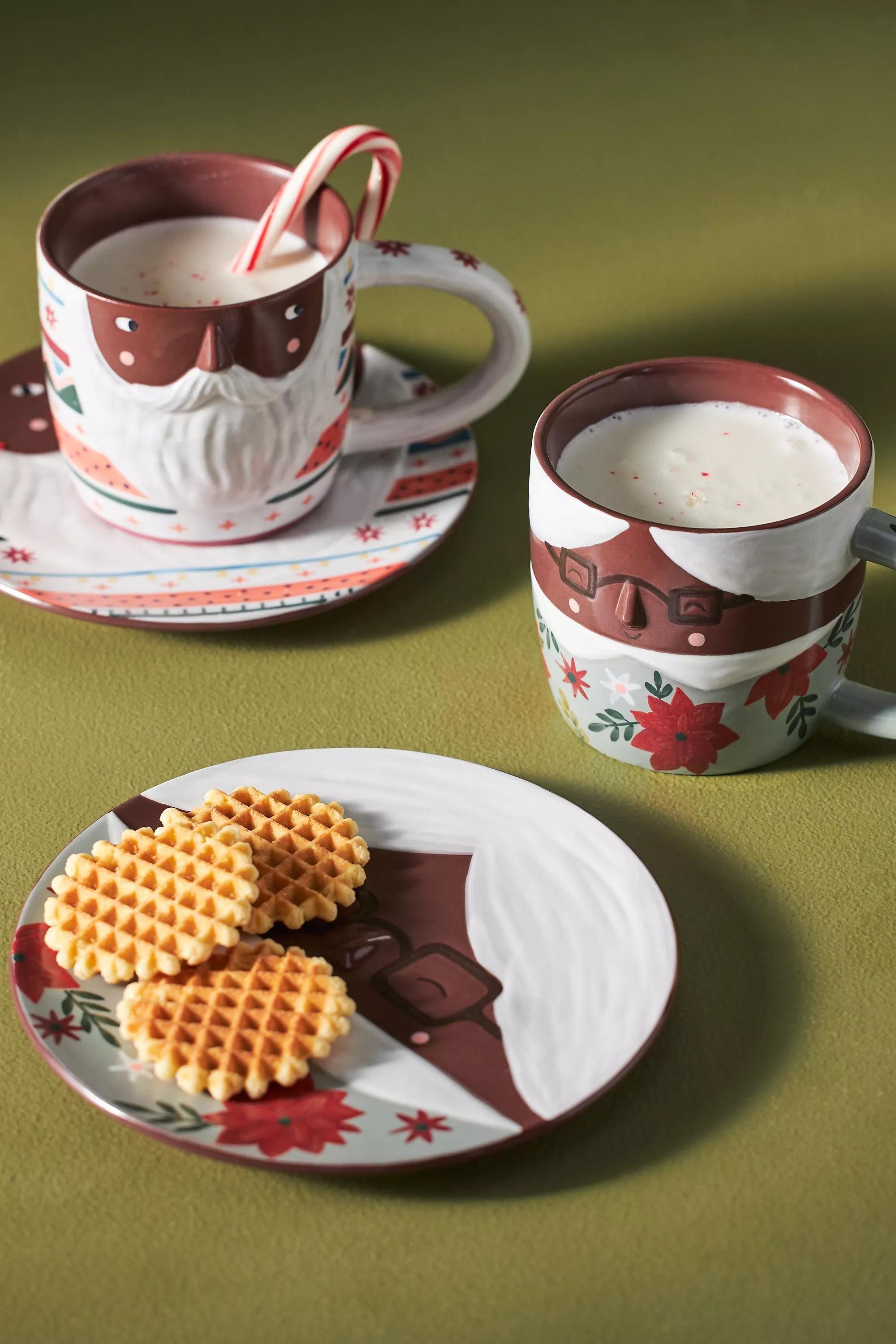 Fotini Tikkou Mrs Claus Mug, Black, , large image number 2