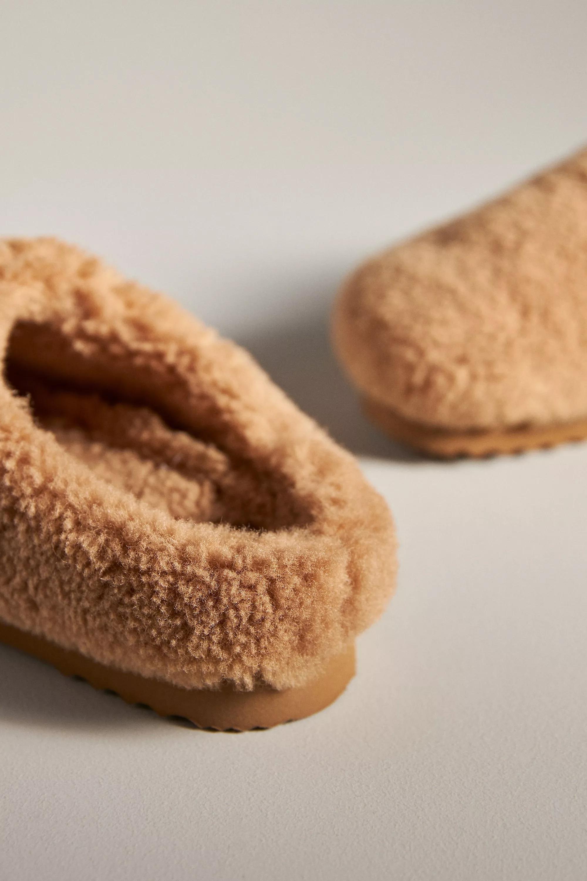 Sherpa Slippers, Brown, A501_0026, large image number 2