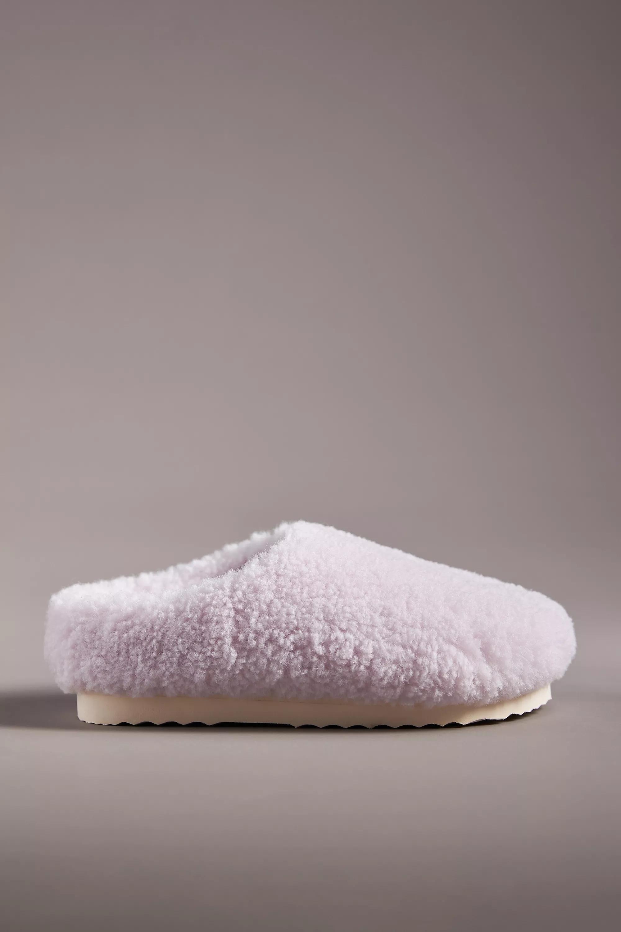 Sherpa Slippers, Ecru, , large image number 0