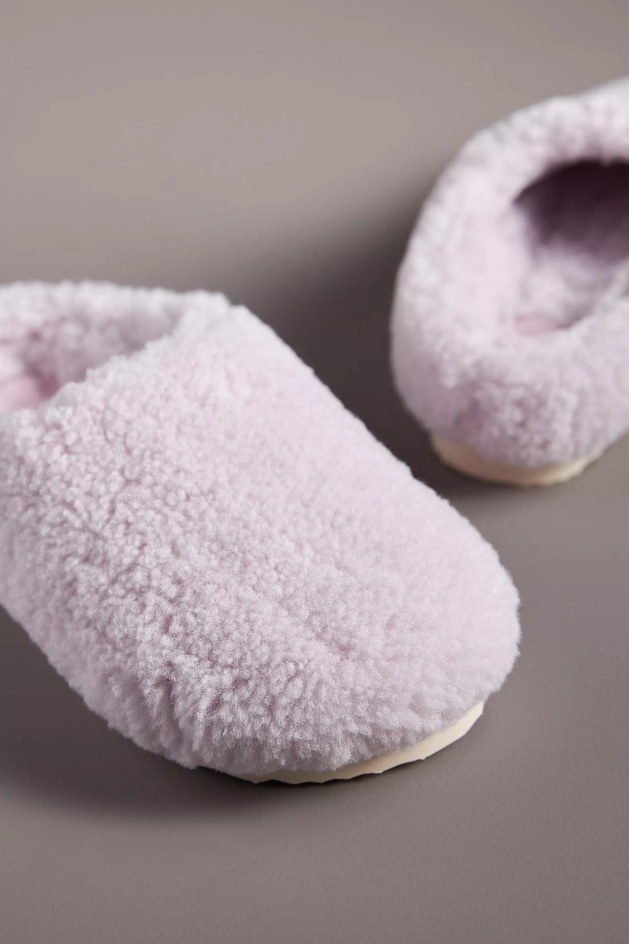 Sherpa Slippers, Ecru, , large image number 2