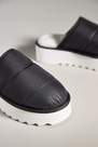 Anthropologie - Maeve Puffy Platform Slippers, Black