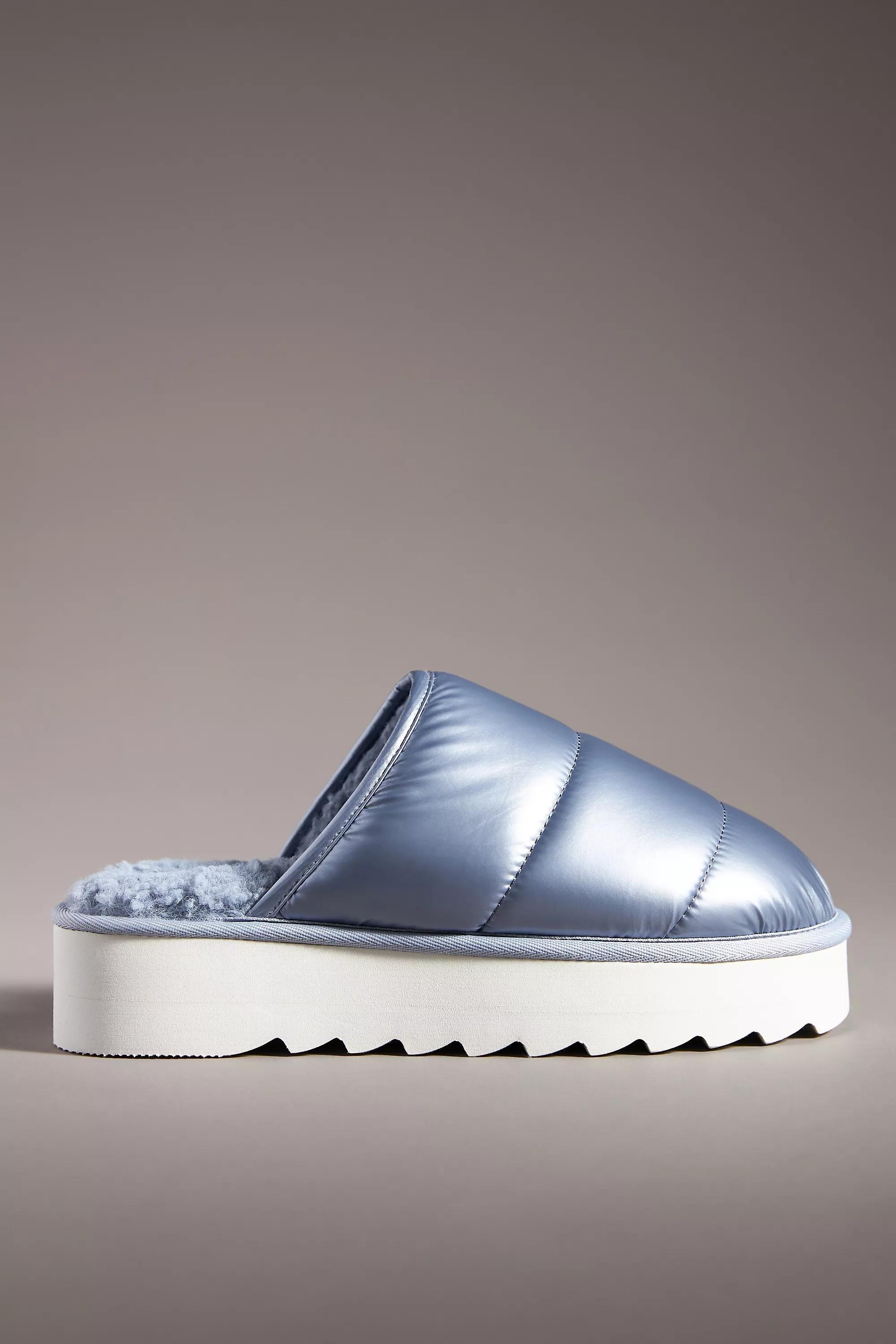 By Maeve Puffy Platform Slippers, Purple, A501_0055, medium