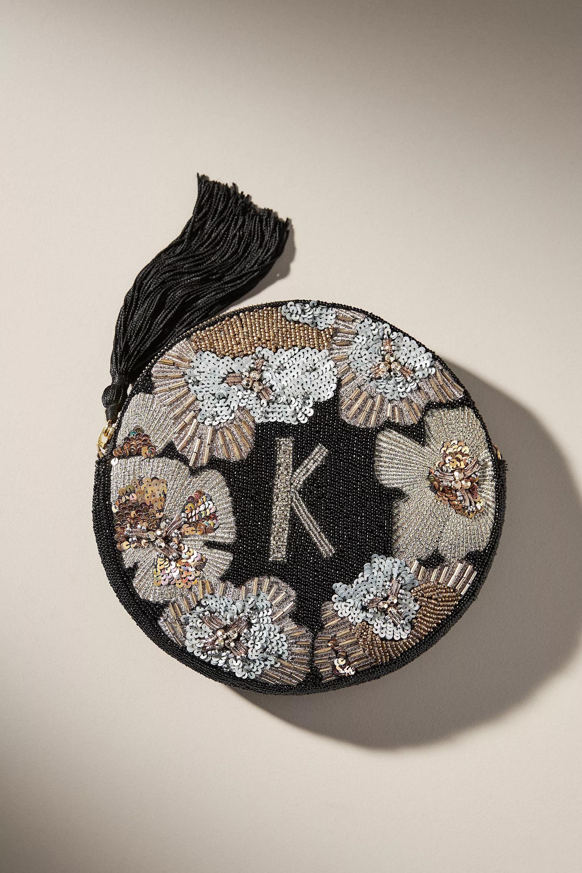 Monogram Embellished Pouch, K, A501_0911, large image number 0