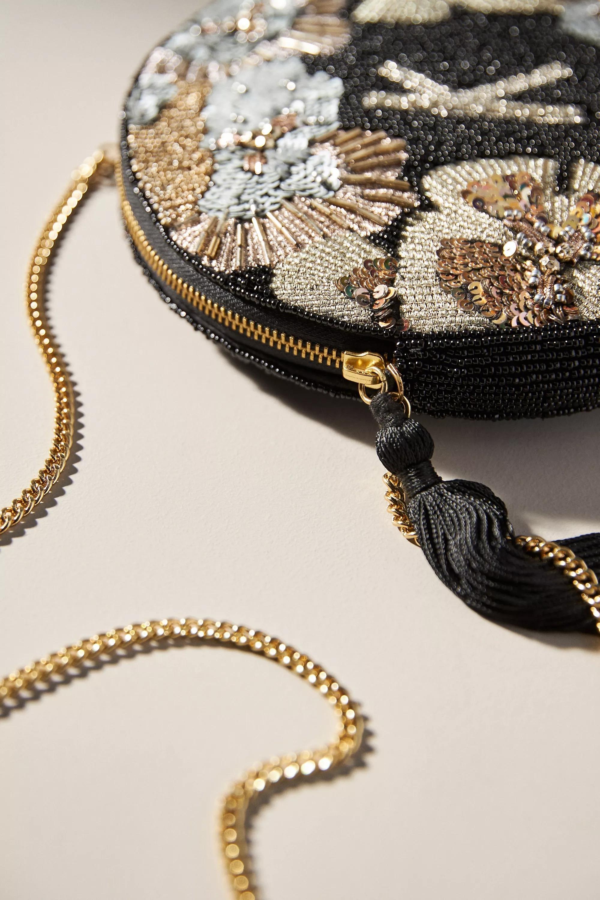 Monogram Embellished Pouch, K, A501_0911, large image number 2