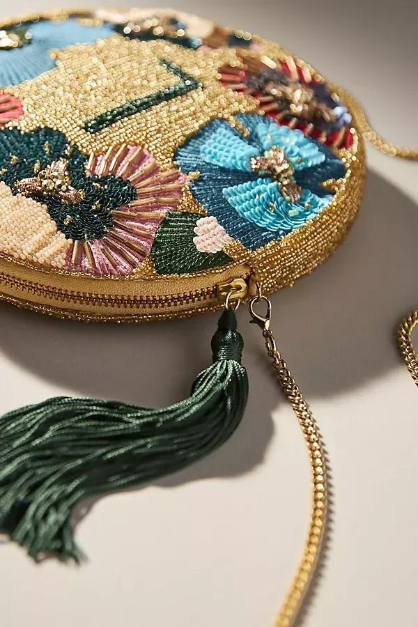 Monogram Embellished Pouch, L, A501_0912, large image number 3