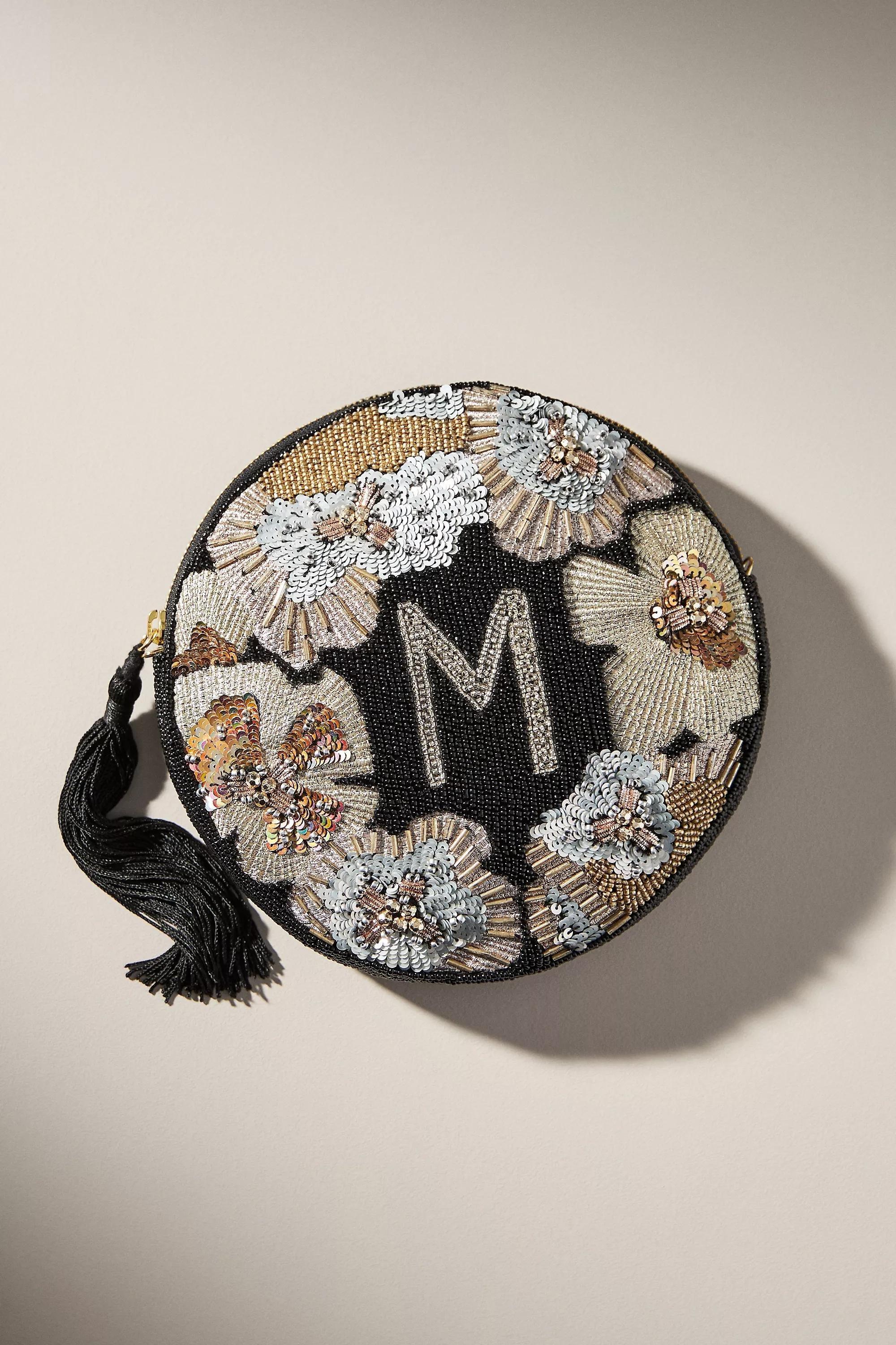Monogram Embellished Pouch, M, A501_0913, large image number 0