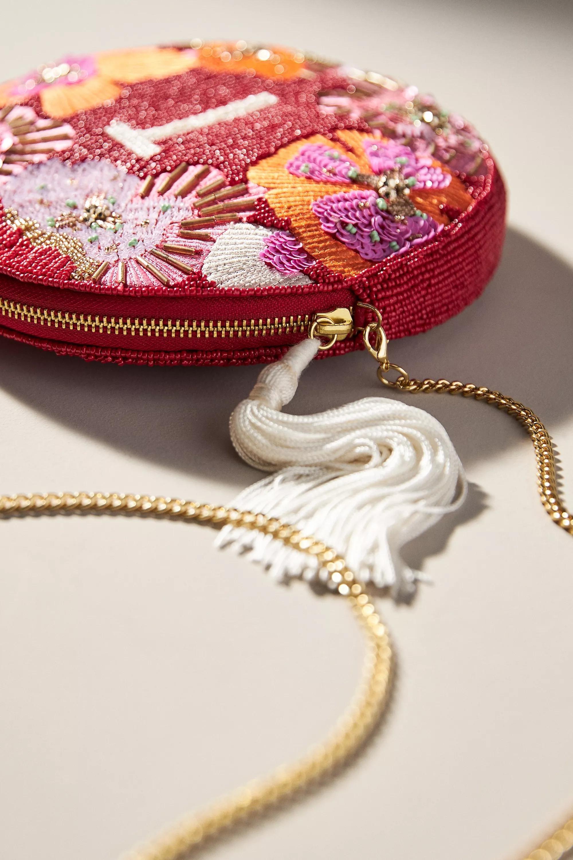 Monogram Embellished Pouch, T, A501_0920, large image number 2