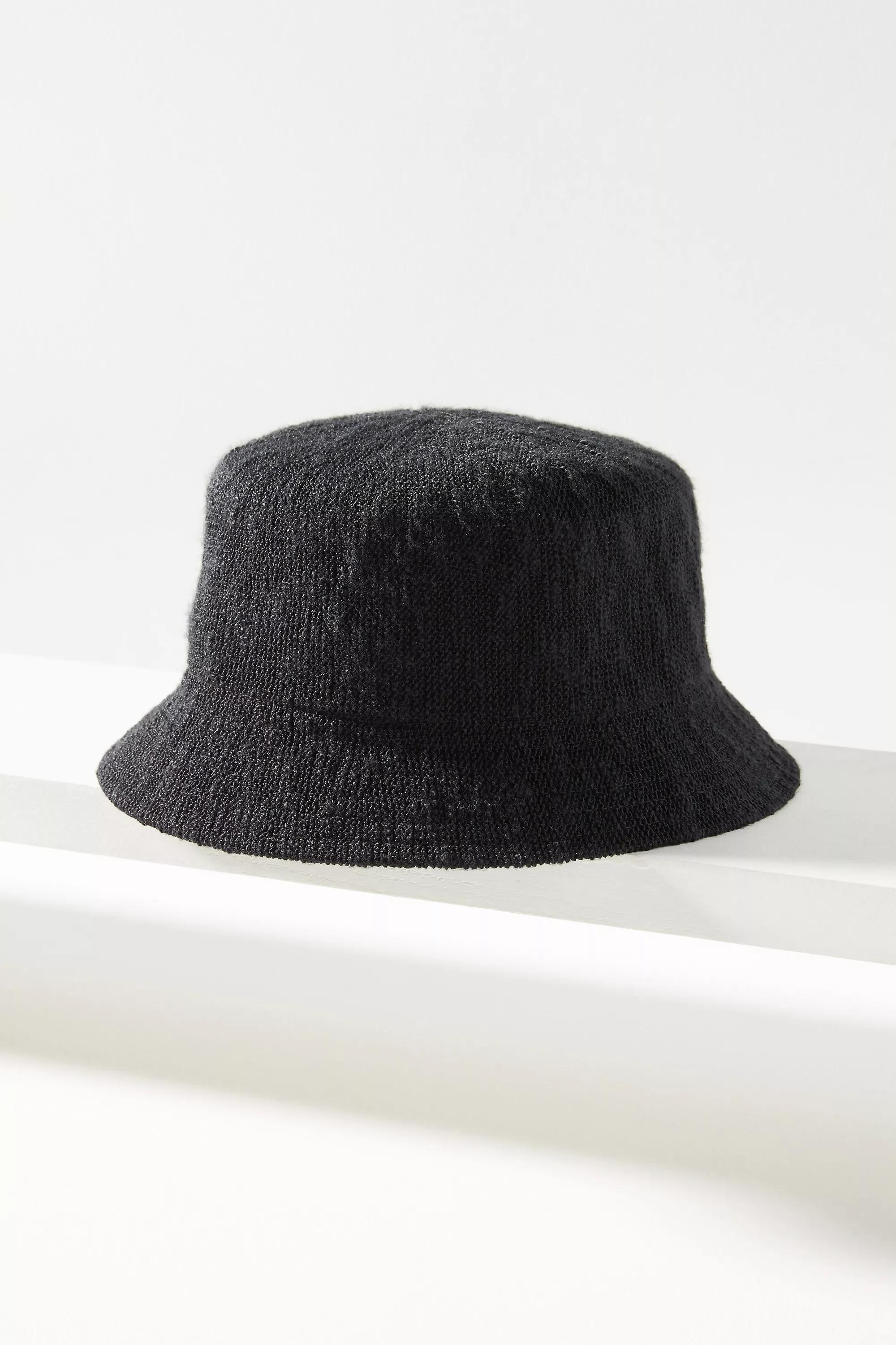 Nubby Bucket Hat, Black, A501_0001, large image number 0