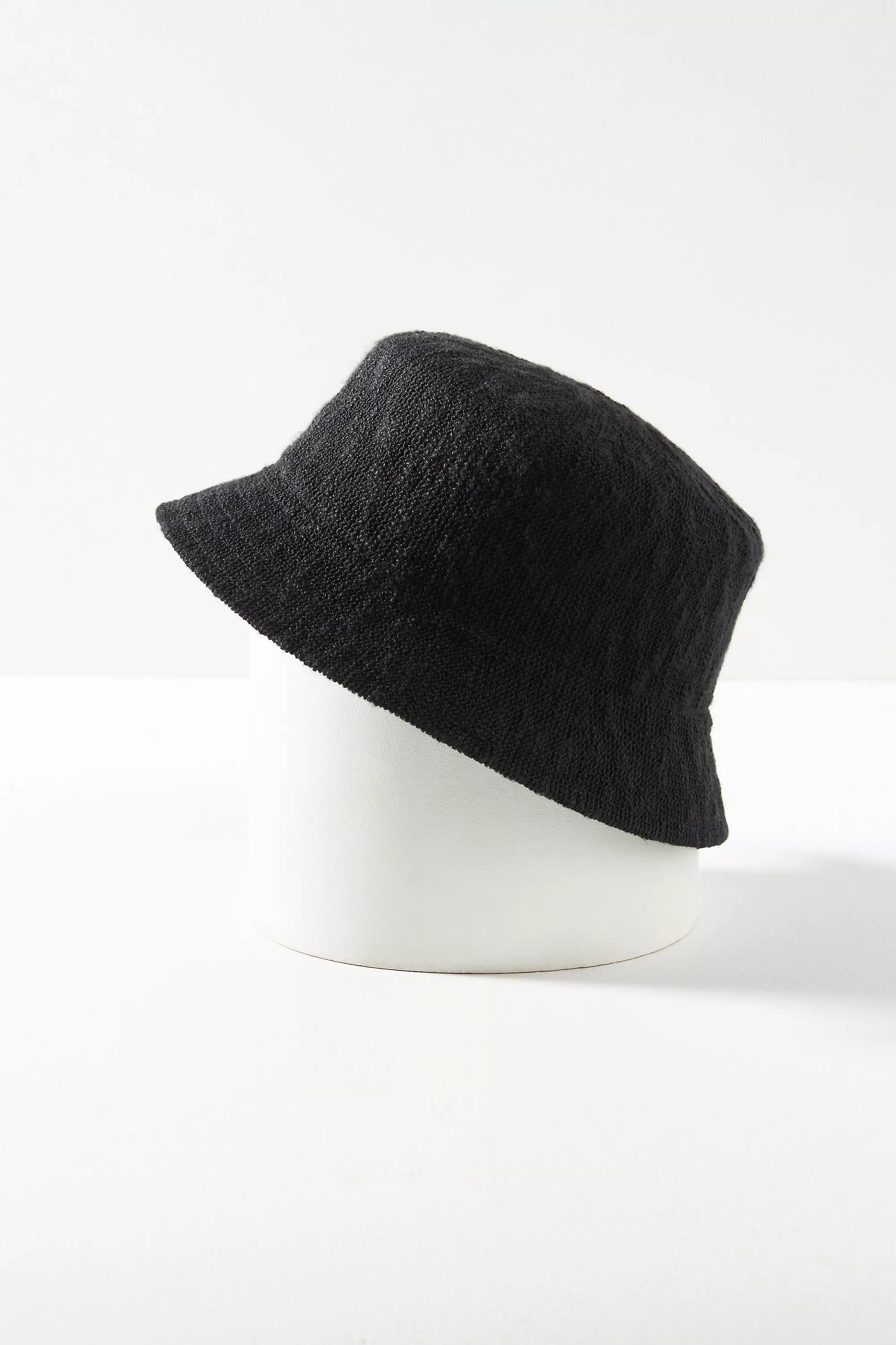 Nubby Bucket Hat, Black, A501_0001, large image number 3