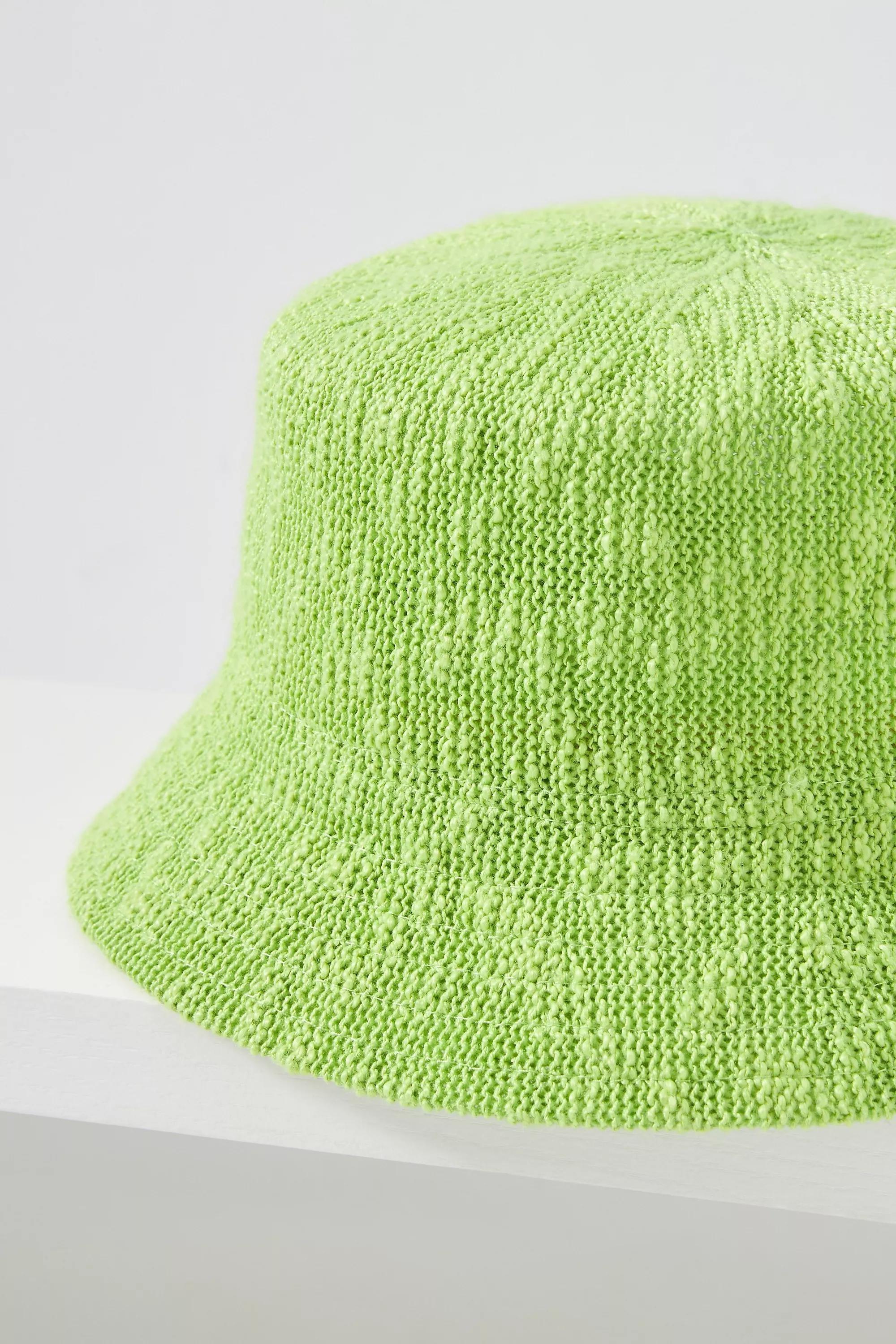 Nubby Bucket Hat, Green, A501_0357, large image number 3