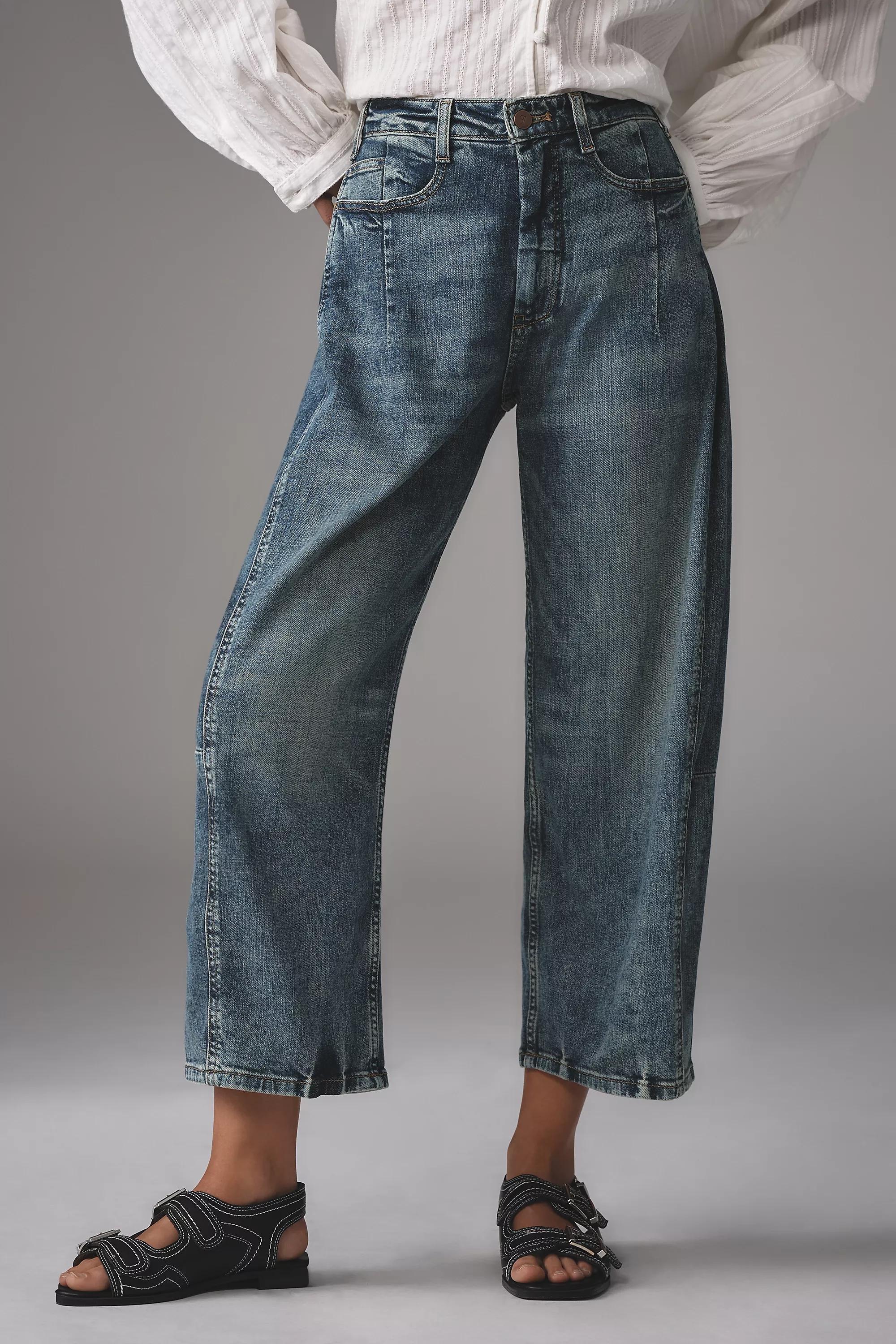 Anthropologie ed Denim Cropped, Blue, , large image number 1
