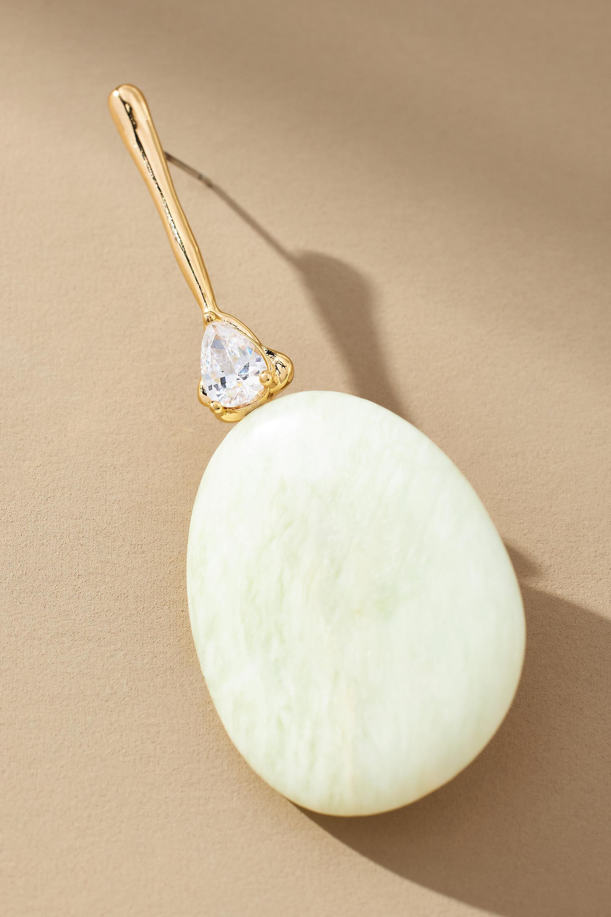 Anthropologie Drop, Green 14K, A501_0237, large image number 1