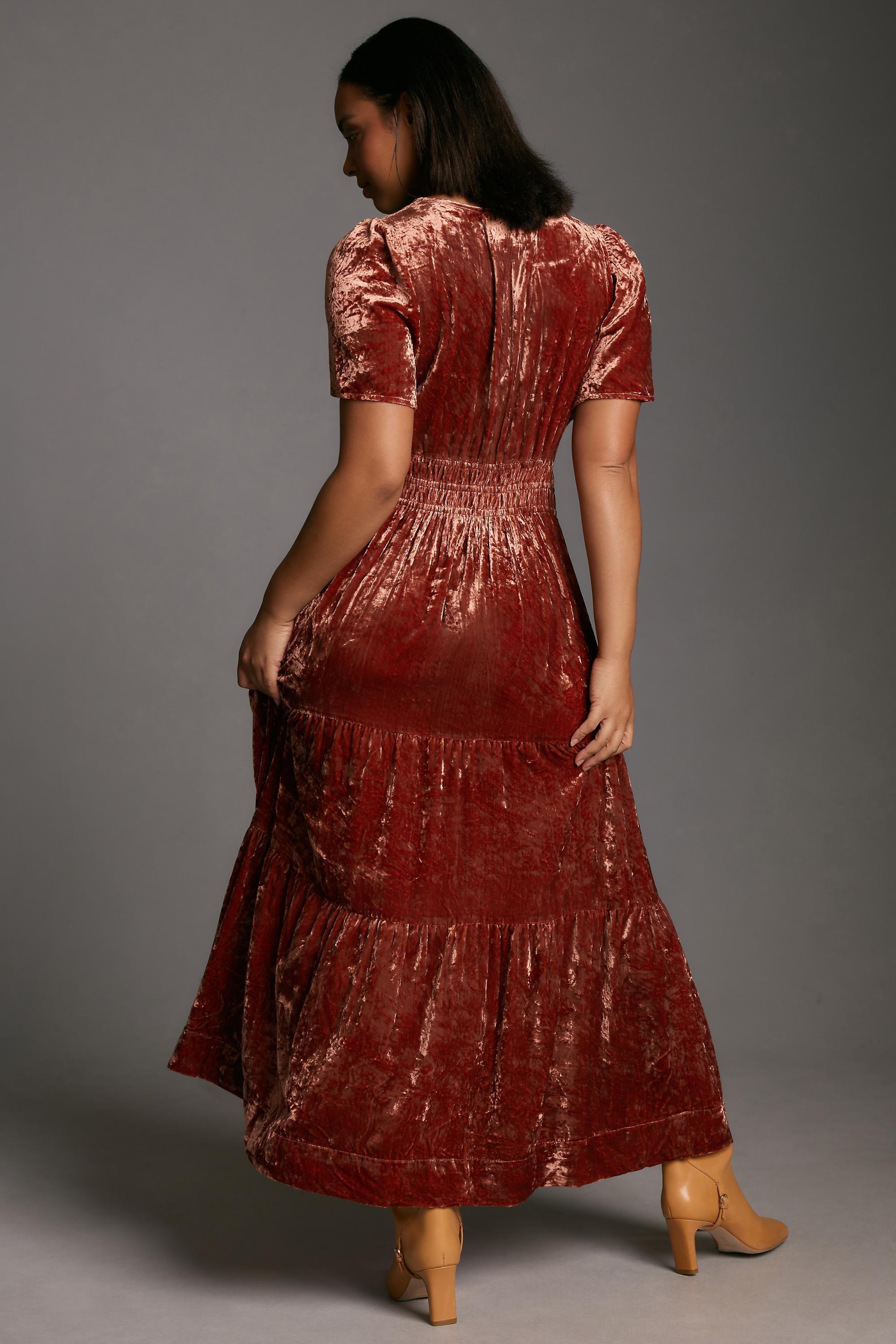 The Somerset Maxi Dress, Brown, A501_0065, large image number 5