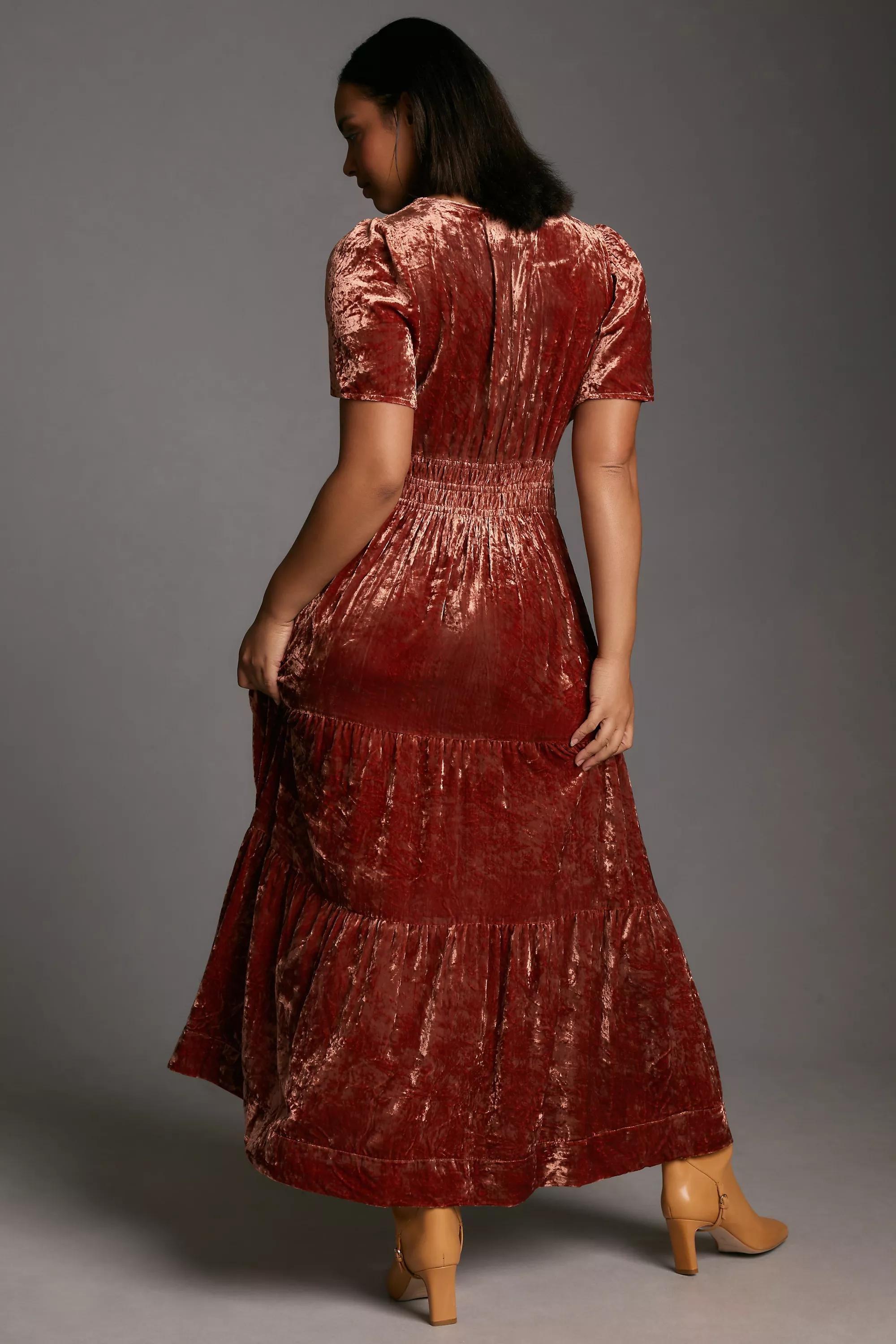 The Somerset Maxi Dress, Brown, A501_0065, large image number 5