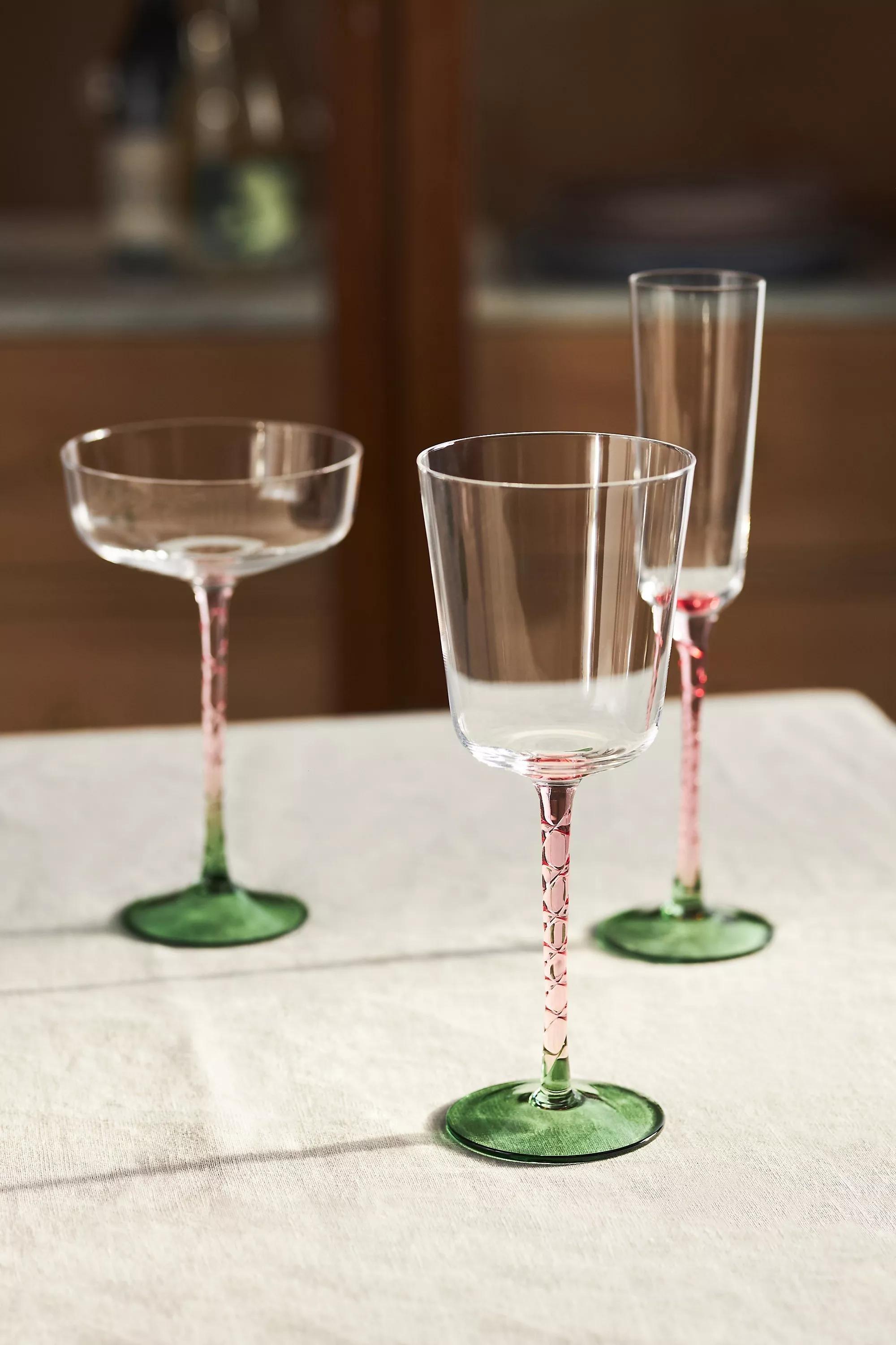 Margot Coupe Glass, Pink, A501_0066, large image number 1