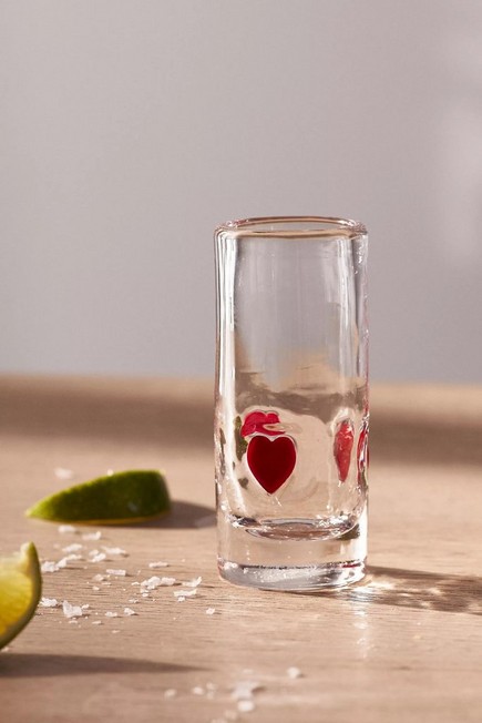Anthropologie - Icon Shot Glass, Red