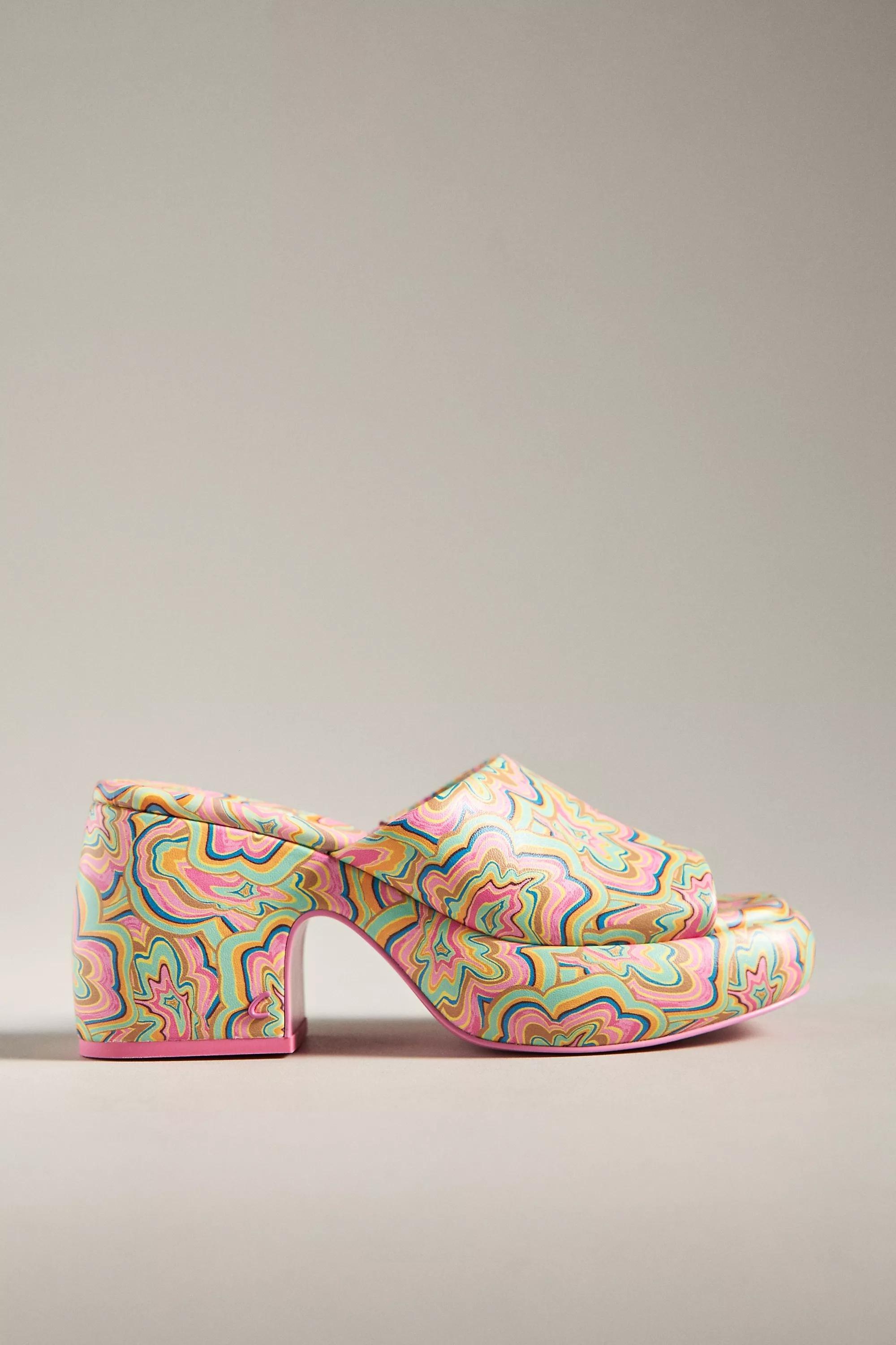 Circus Ny By Sam Edelman Isla Open-Toe Platform Mules, Pink, , large image number 0