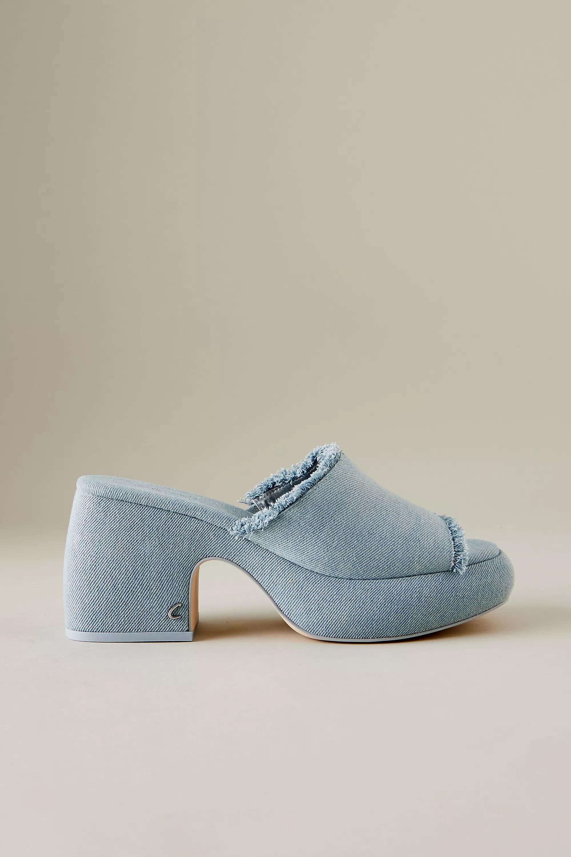 Circus Ny By Sam Edelman Isla Open-Toe Platform Mules, Blue, , large image number 0