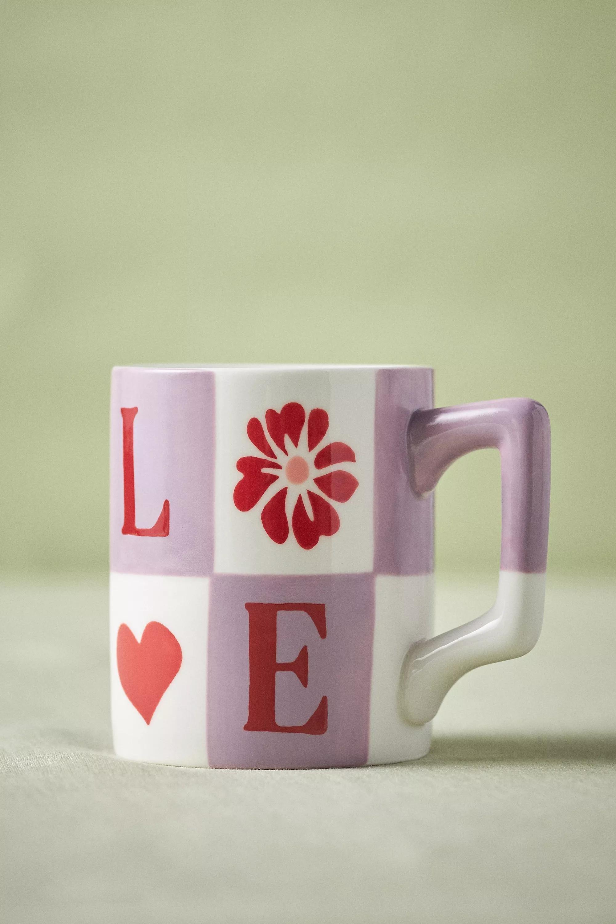 Anthropologie - Vaisselle For Anthropologie Love Mug, Lavander