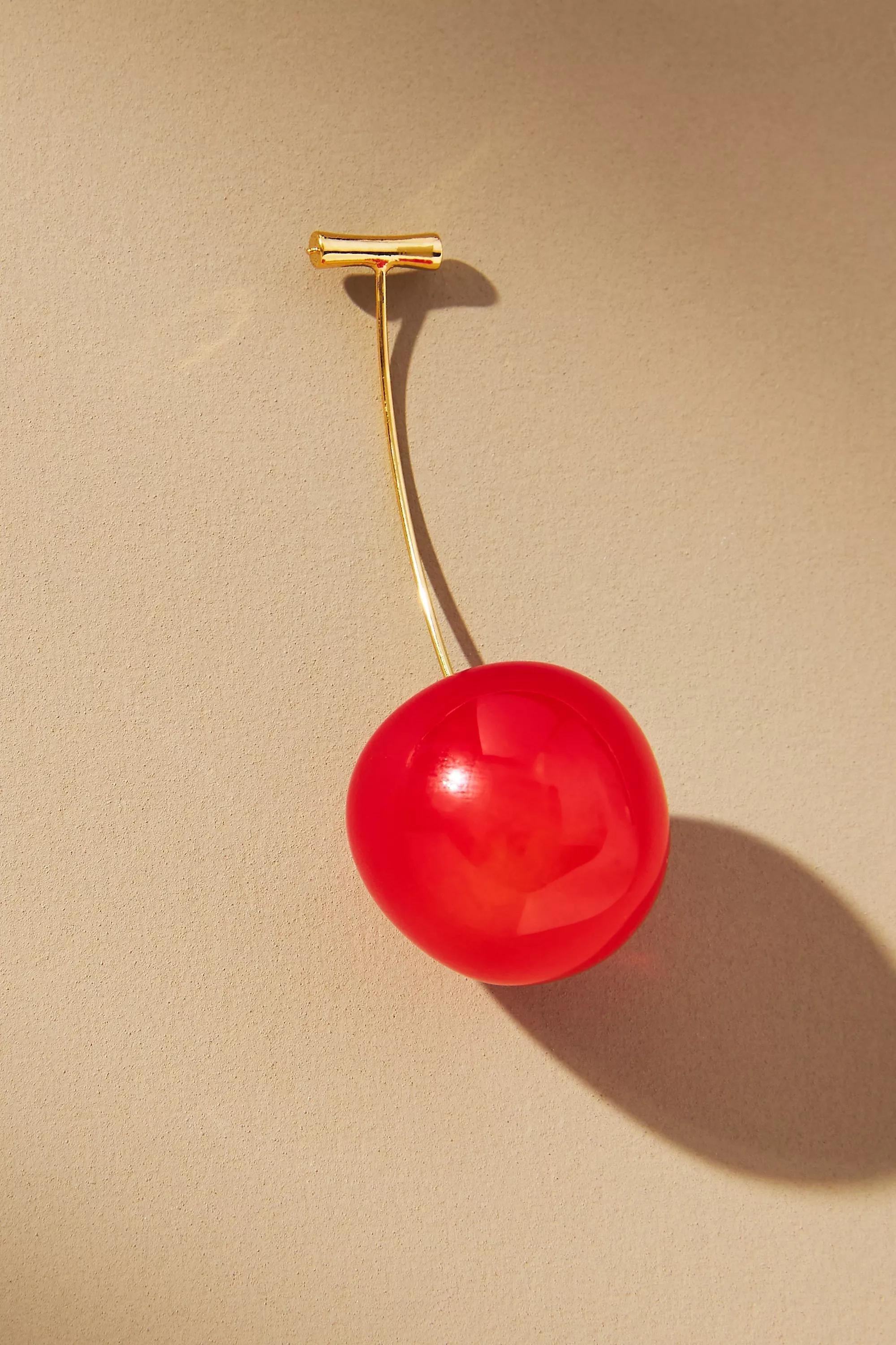 RED BERRY Cherry Drop Earrings, A501_0262, large image number 1