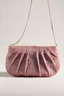 Anthropologie - Maeve Beaded Bow Chain-Strap Clutch Bag, Mauve