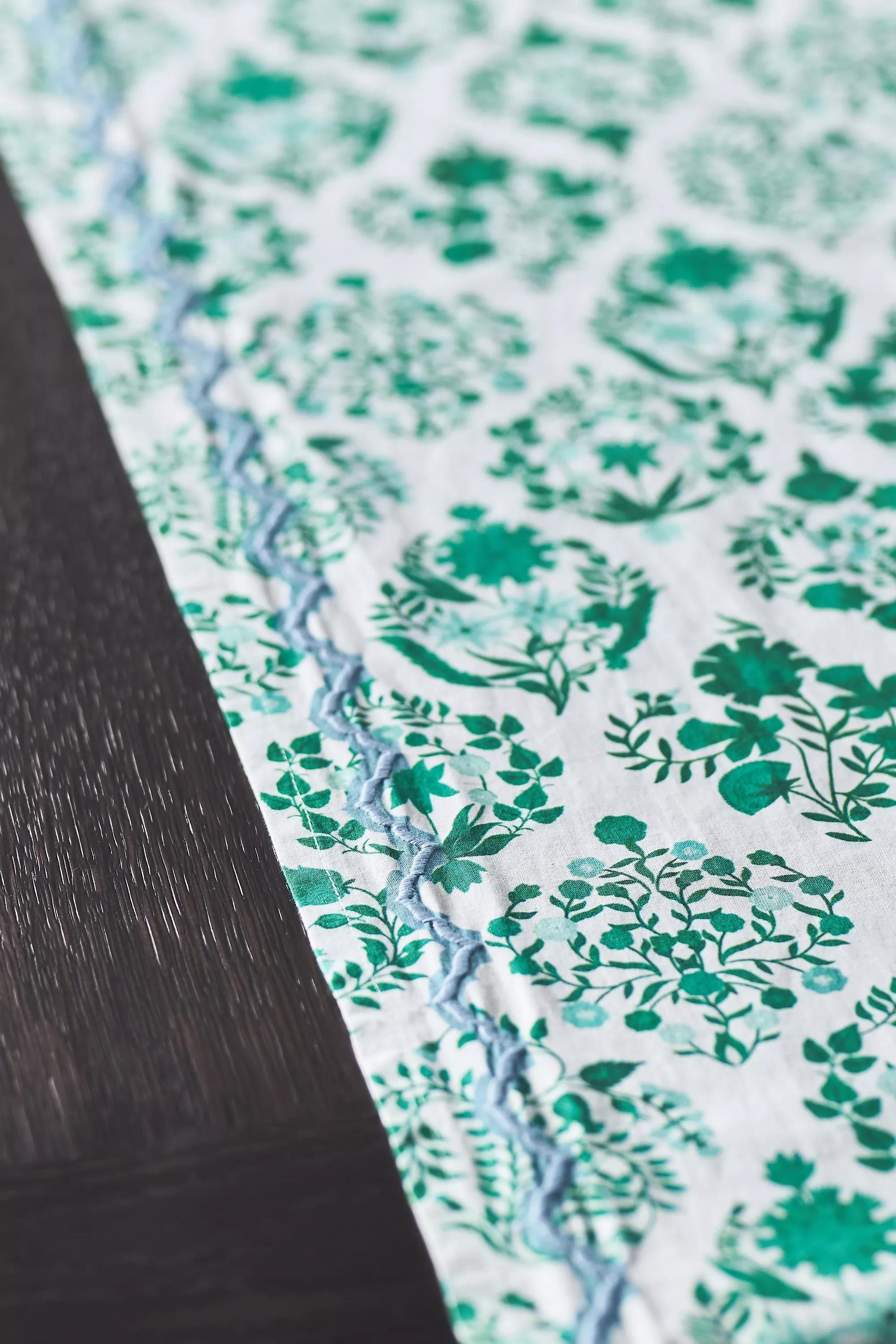 Meera Table Runner, Green, A501_0030, large image number 2