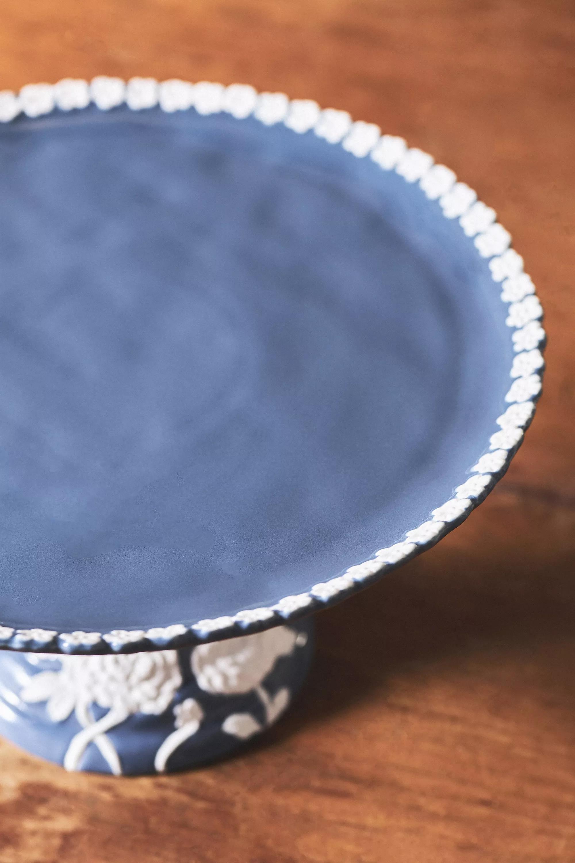 Turkuaz Kitchen Ceramic Cake Stand, Blue, A501_0097, large image number 5