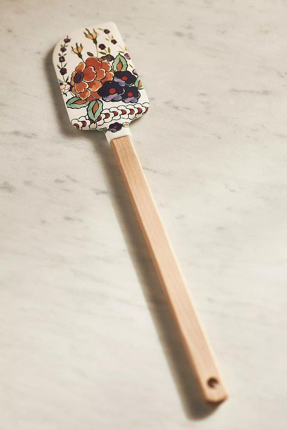 Turkuaz Kitchen Posy Spatula, Blue, A501_0049, large image number 1