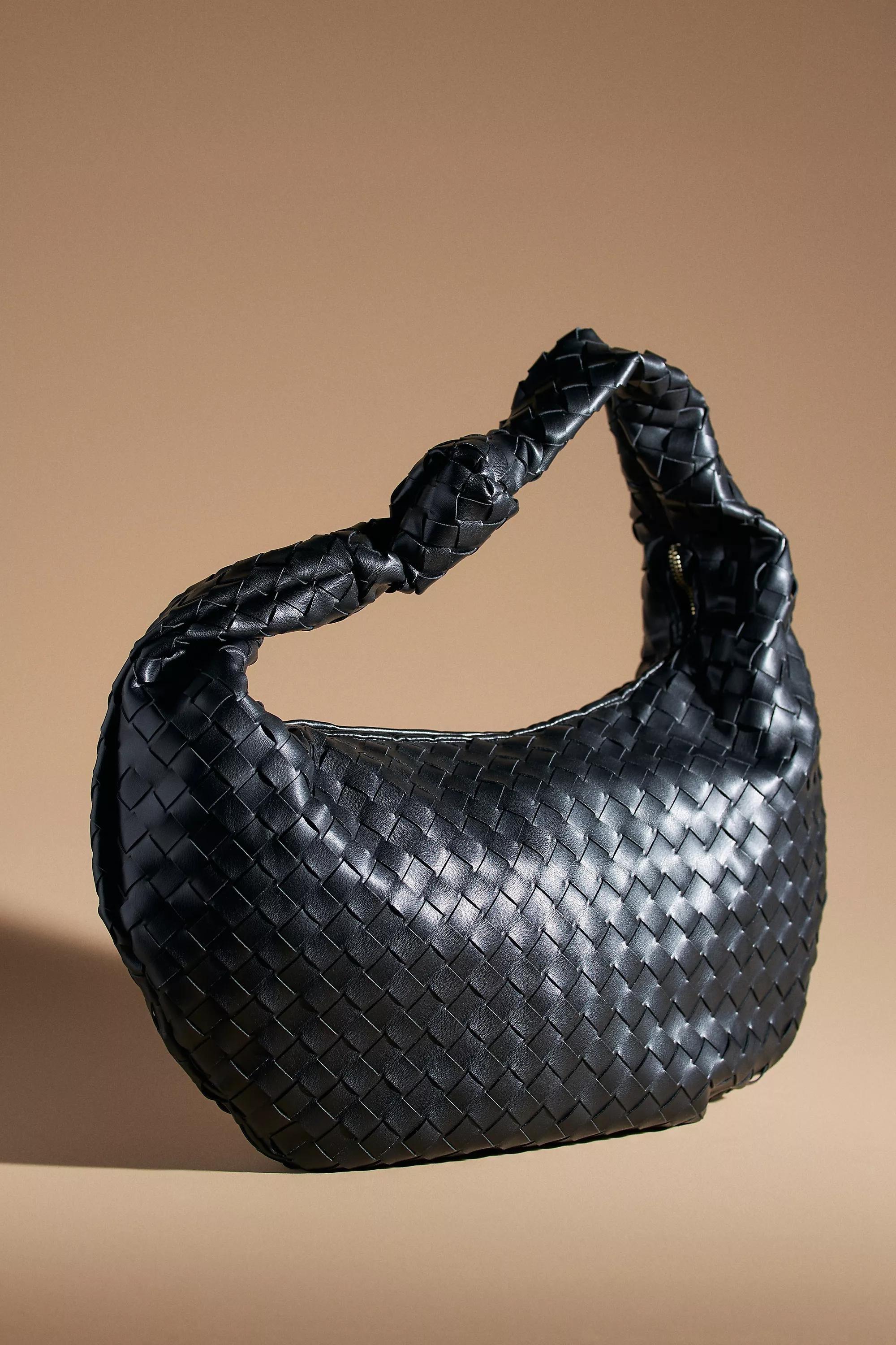 Melie Bianco The Brigitte Shoulder Bag, Black, A501_0001, large image number 1