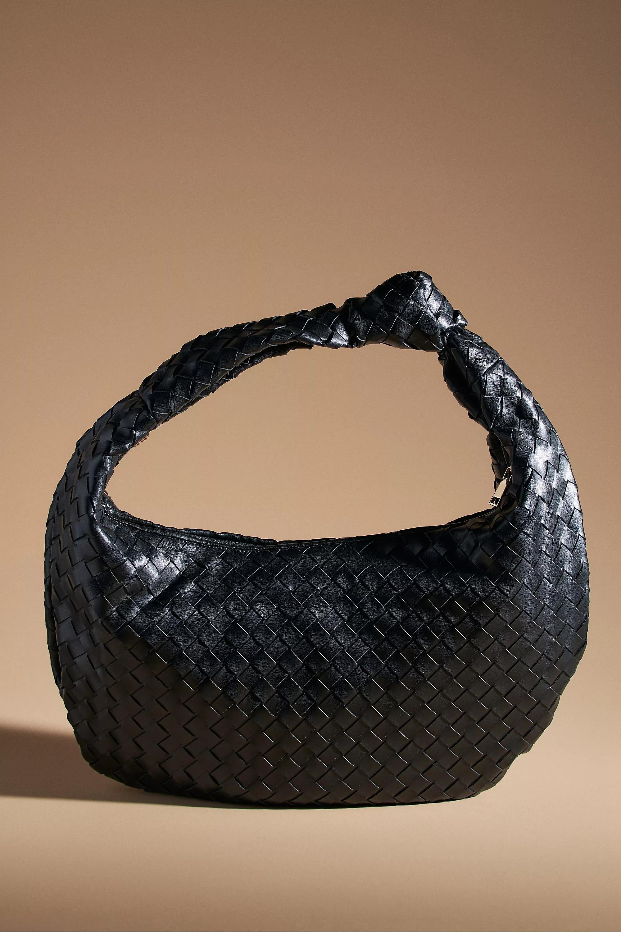 Melie Bianco The Brigitte Shoulder Bag, Black, A501_0001, medium