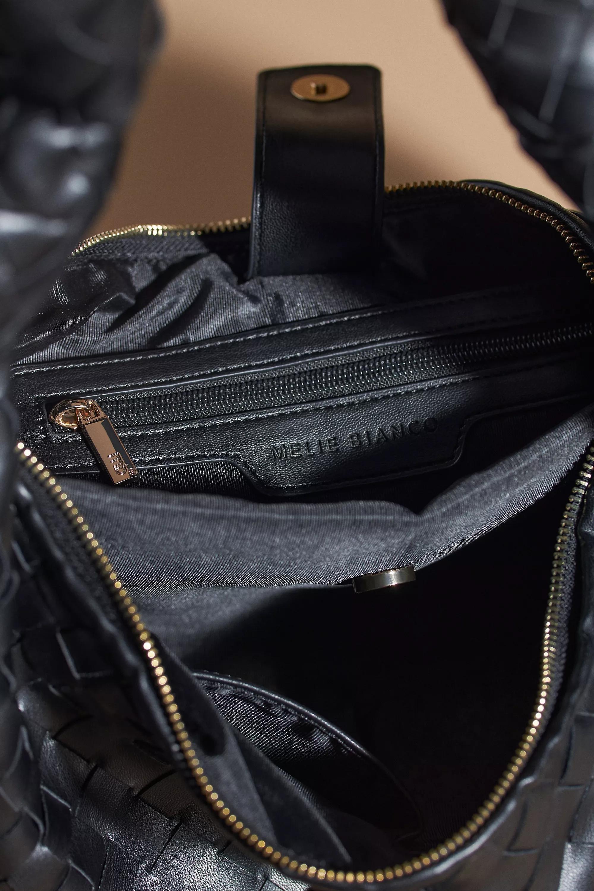 Melie Bianco The Brigitte Shoulder Bag, Black, A501_0001, large image number 3