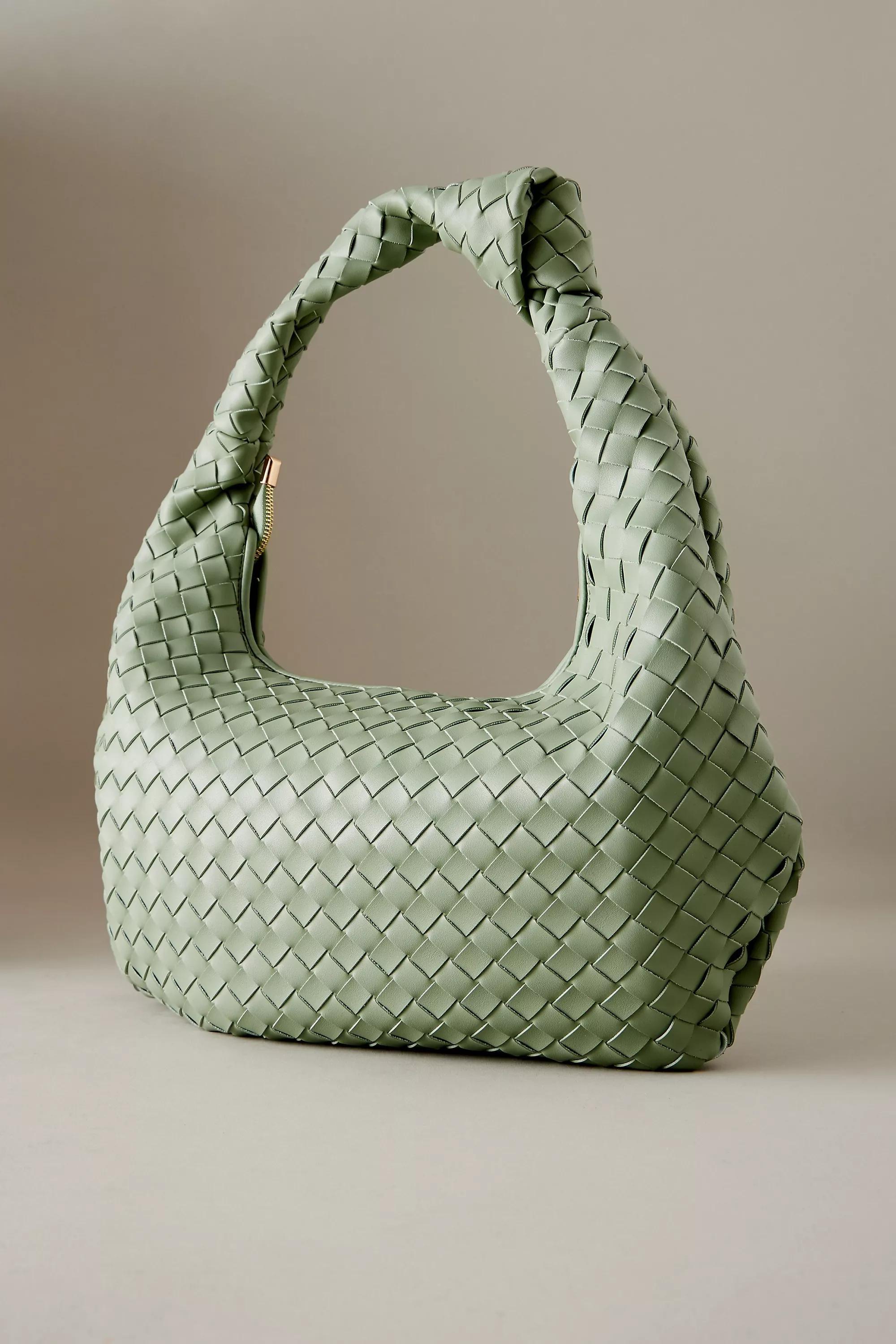 Anthropologie Woven Shoulder, Green, A501_0037, large image number 0
