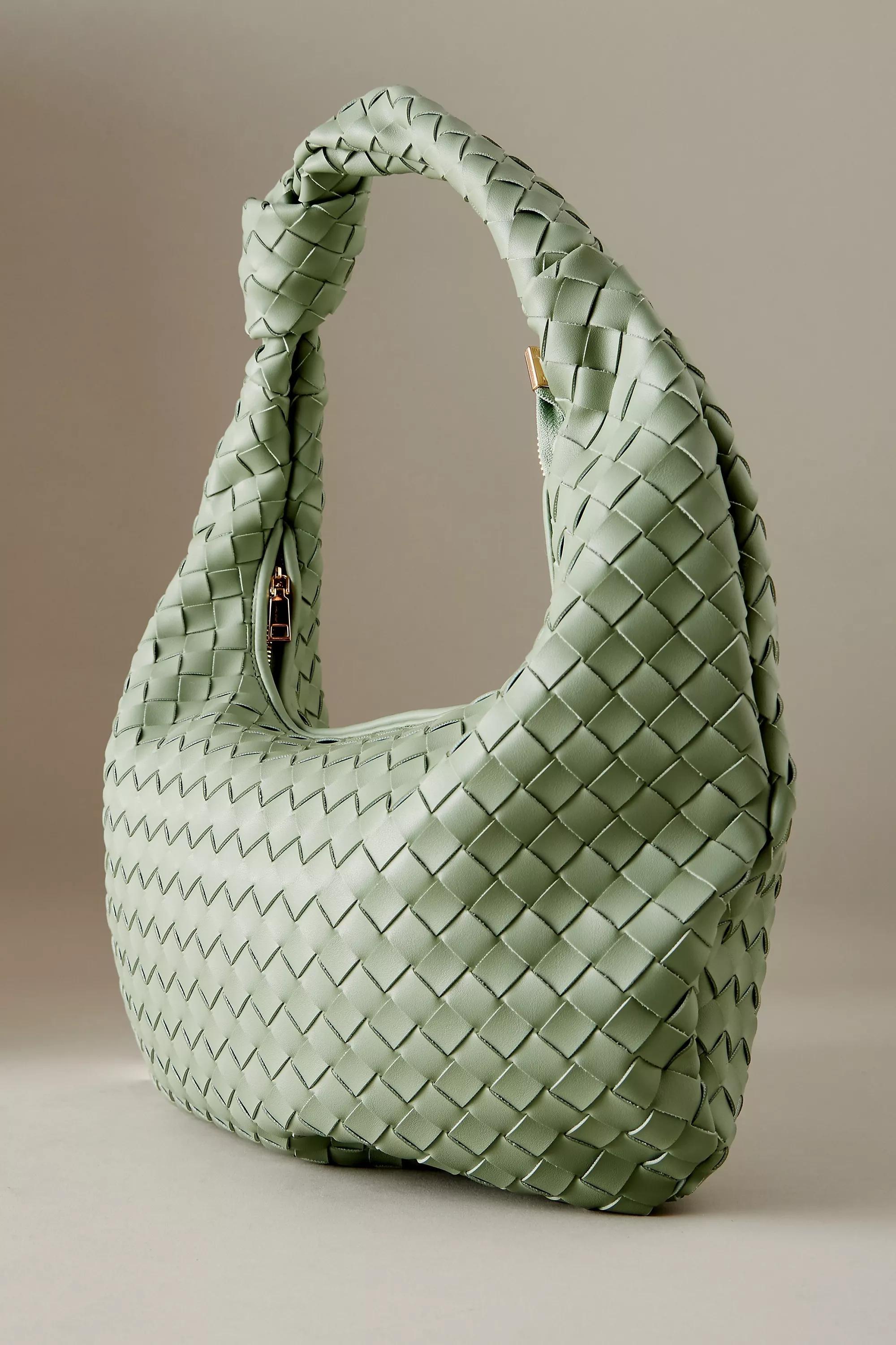 Anthropologie Woven Shoulder, Green, A501_0037, large image number 2
