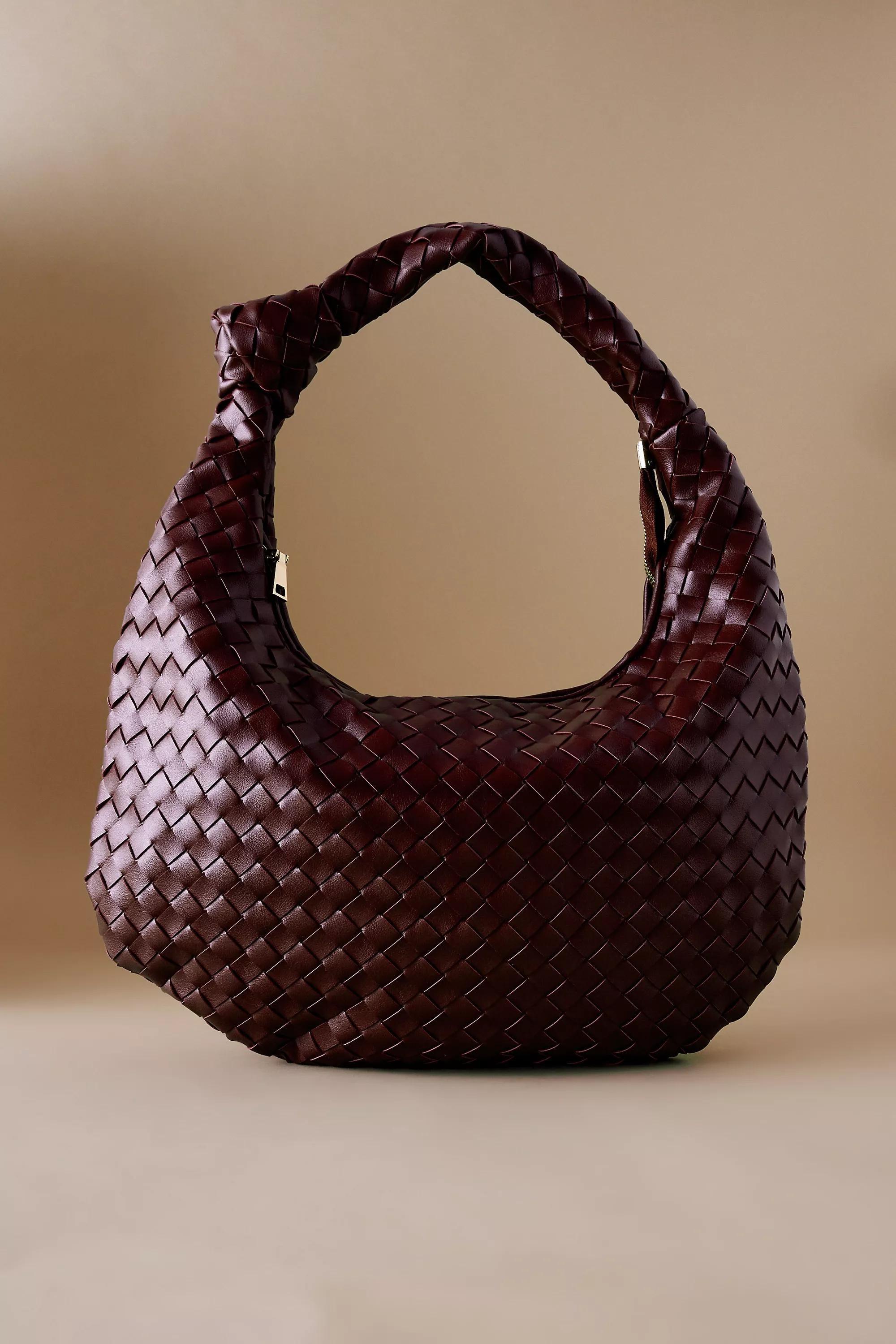 Anthropologie Woven Handmade, Maroon, A501_0061, large image number 1