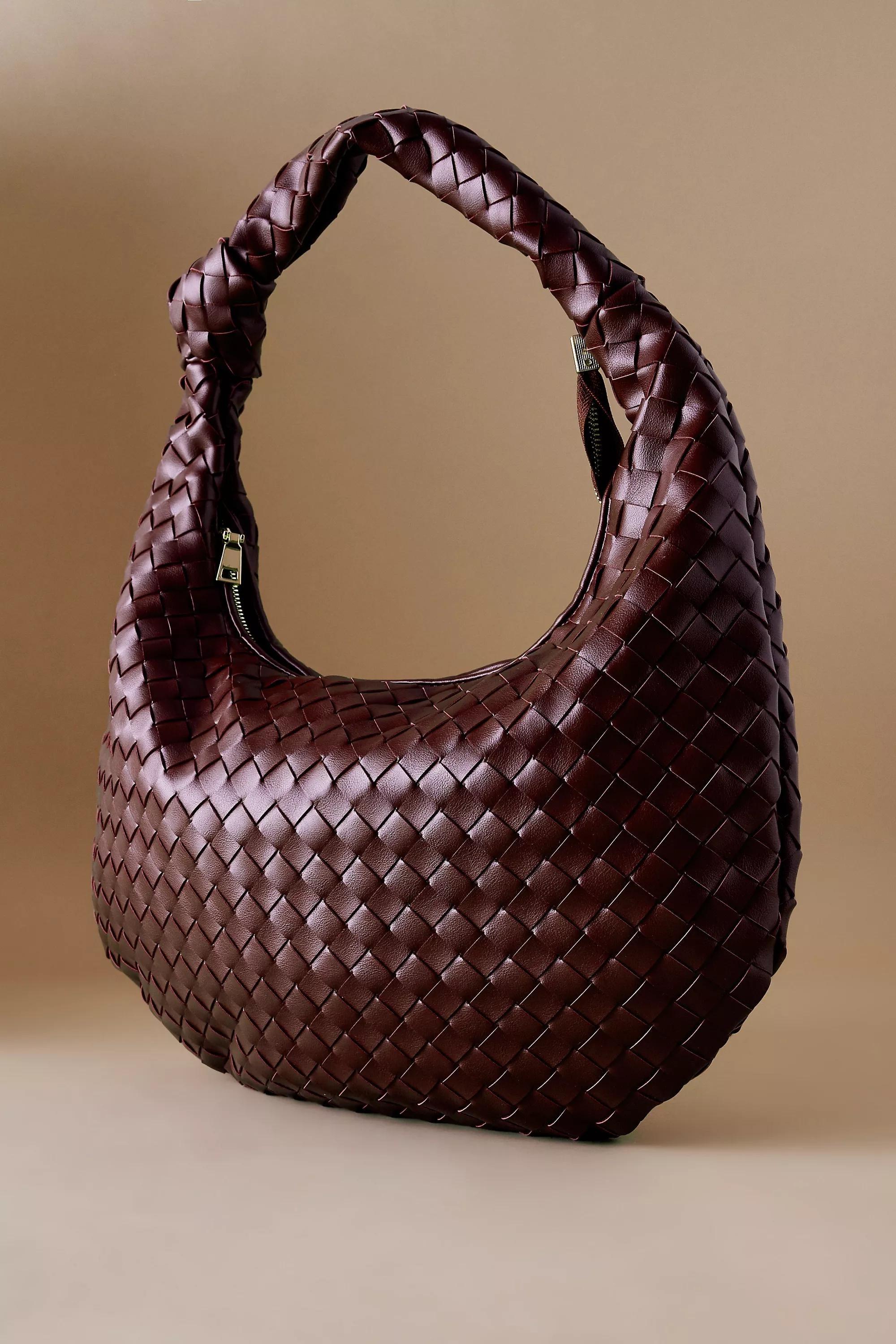 Anthropologie Woven Handmade, Maroon, A501_0061, large image number 4