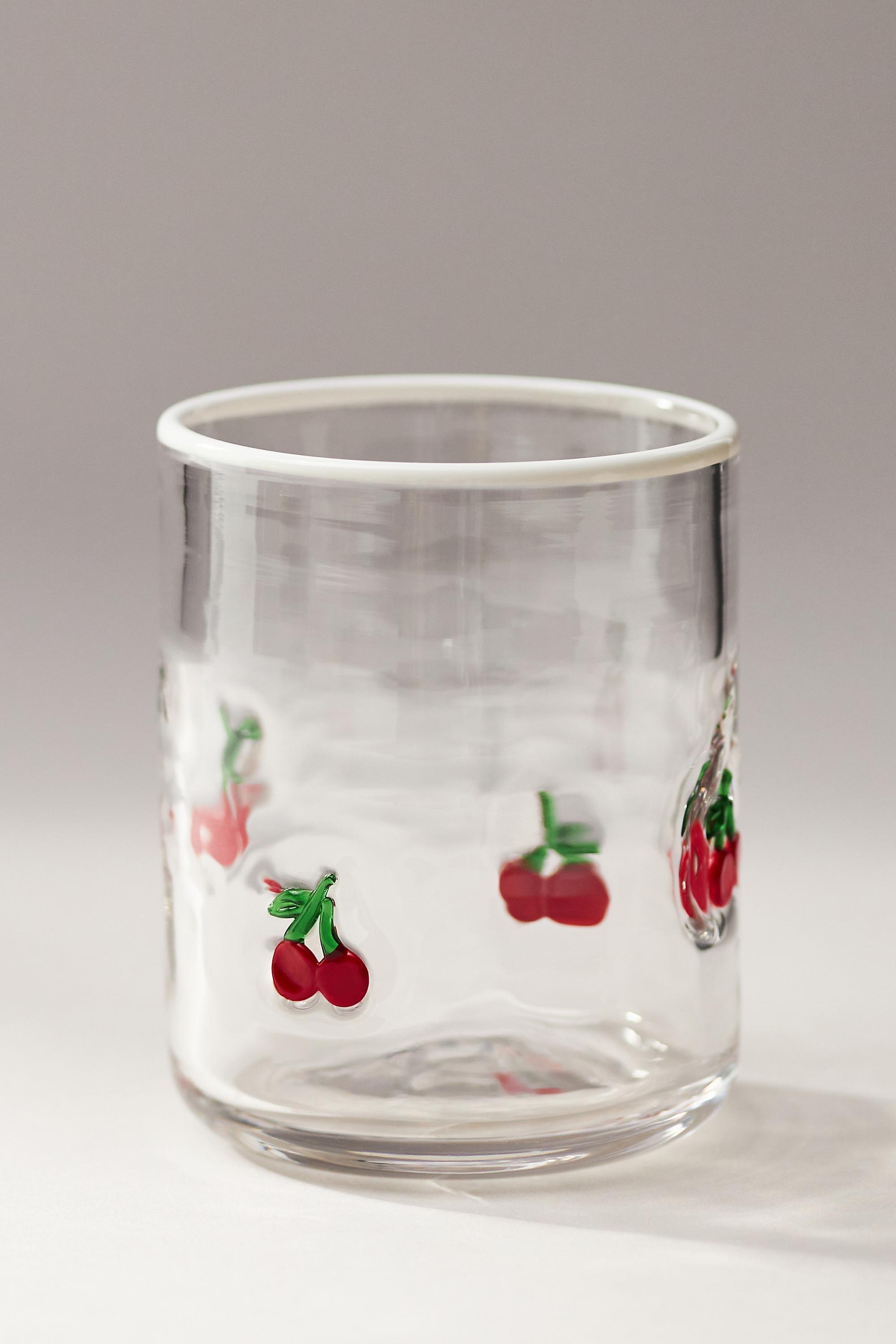 The Icon Juice Glass, Red, Red, large image number 1