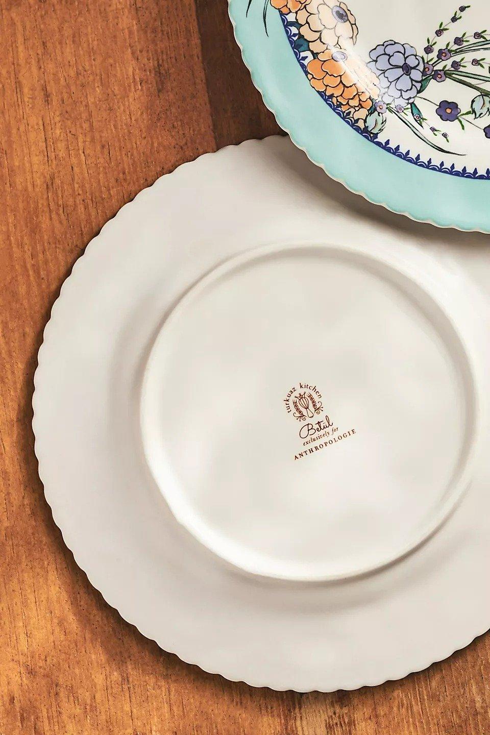 Turkuaz Kitchen Dessert Plates, Set Of 4, Multicolour, A501_0000, large image number 2