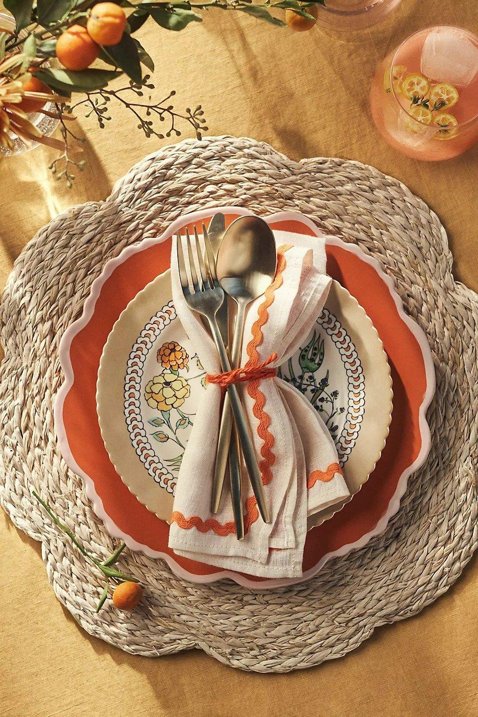 Turkuaz Kitchen Dessert Plates, Set Of 4, Multicolour, A501_0000, large image number 4