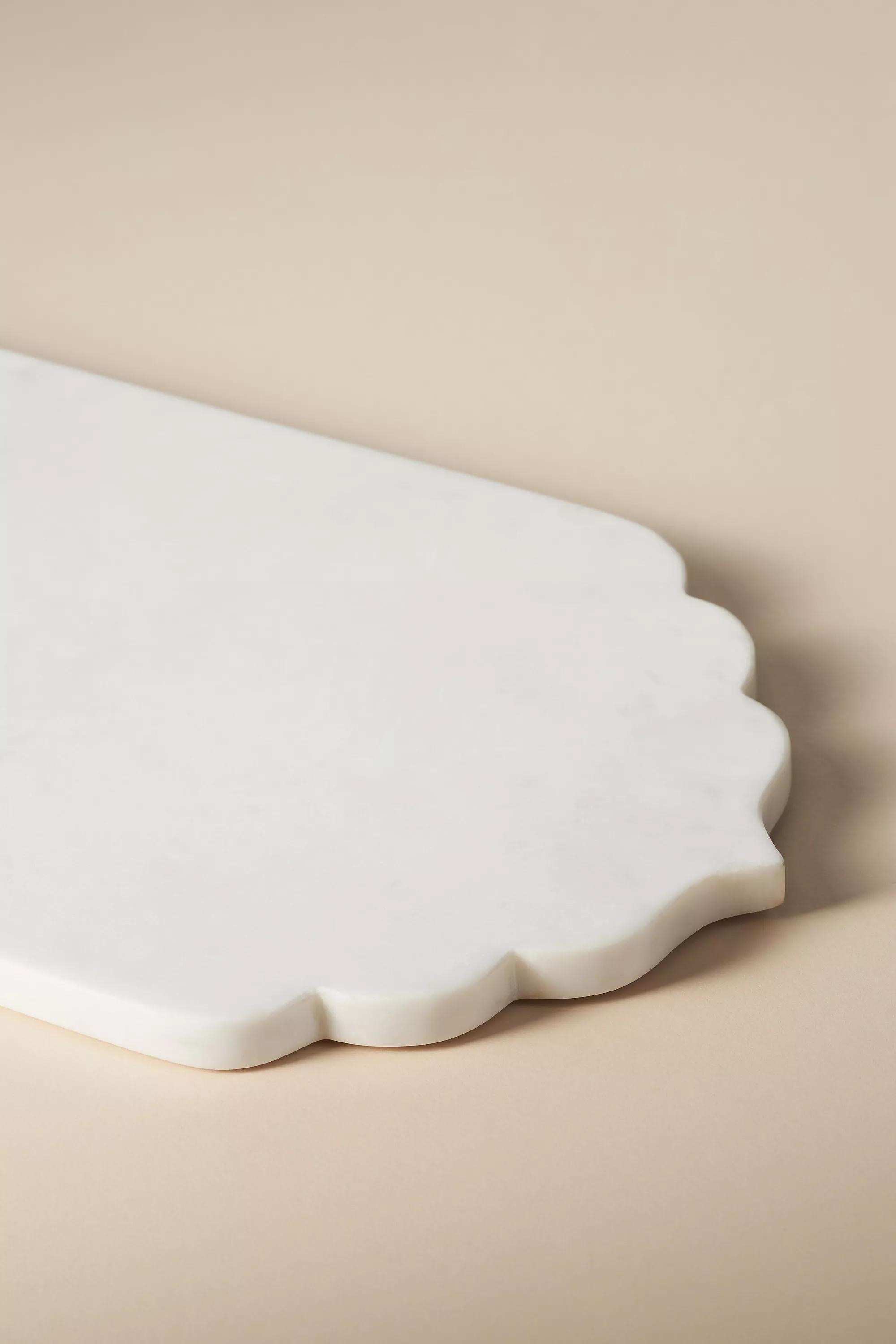 Alessandra Marble Cheese Board, White, A501_0010, large image number 4