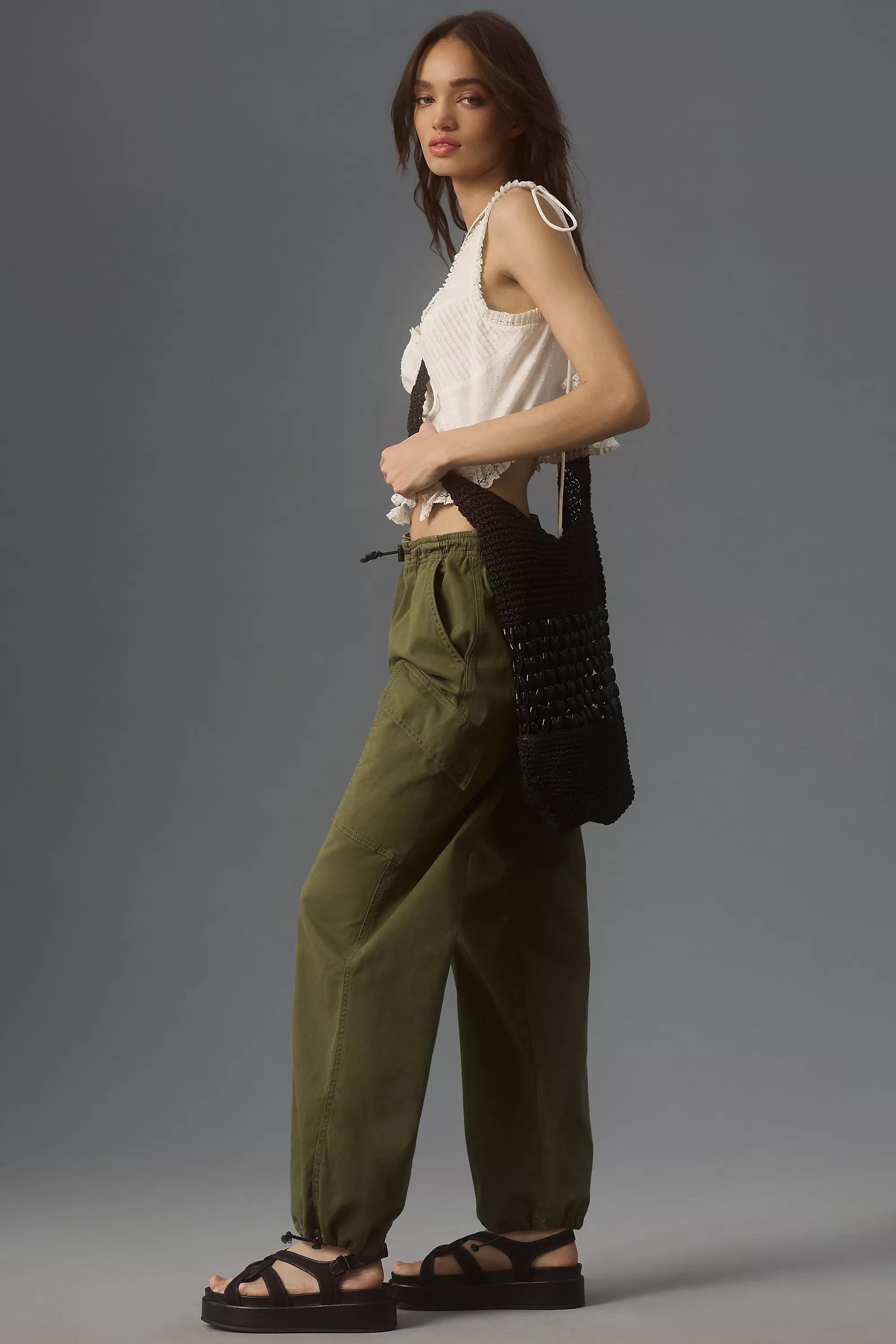 Maeve Raffia Sling Tote Bag, Black, A501_0001, large image number 0