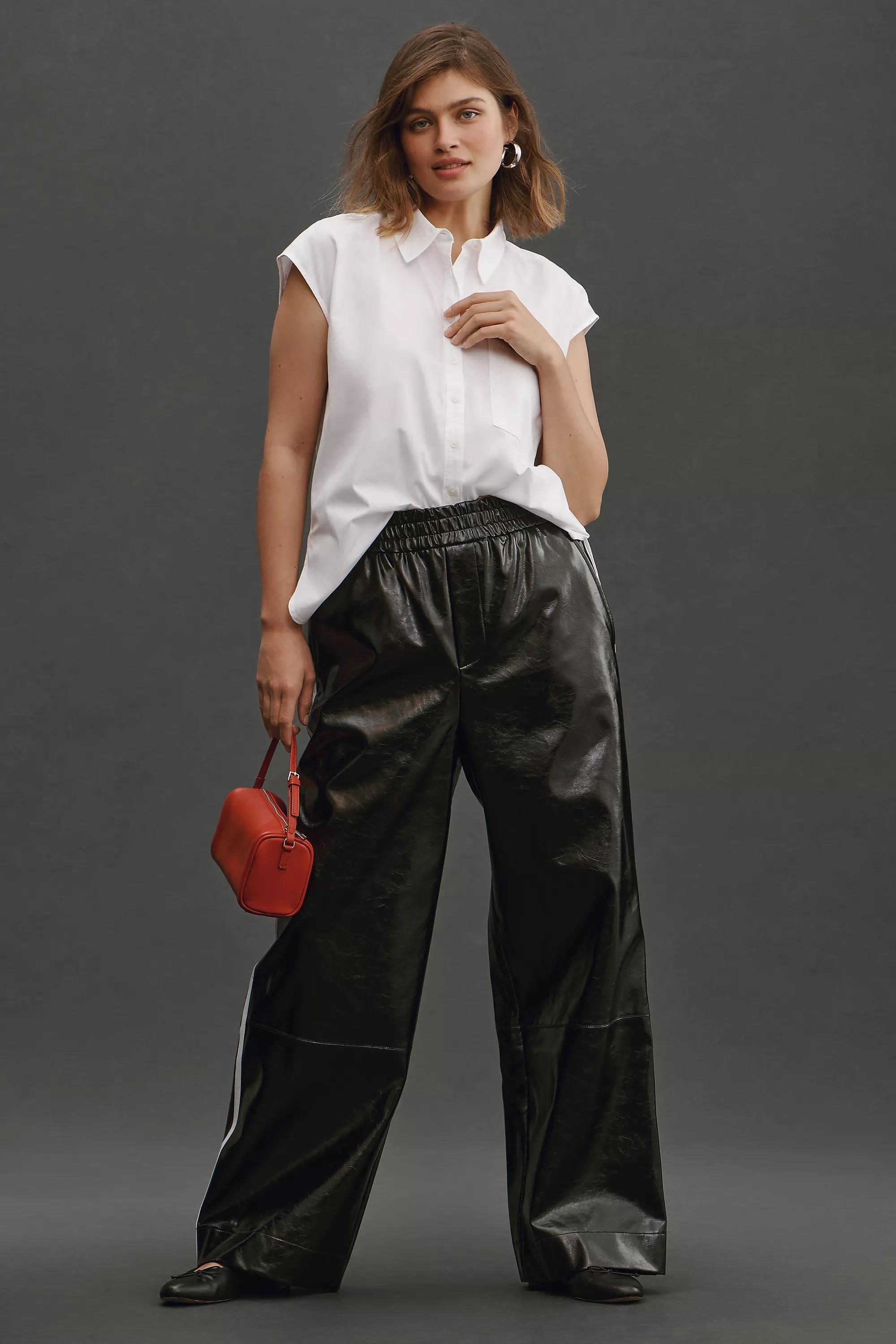 The Bennet Buttondown Shirt By Maeve: Sleeveless Edition, White, , large image number 2