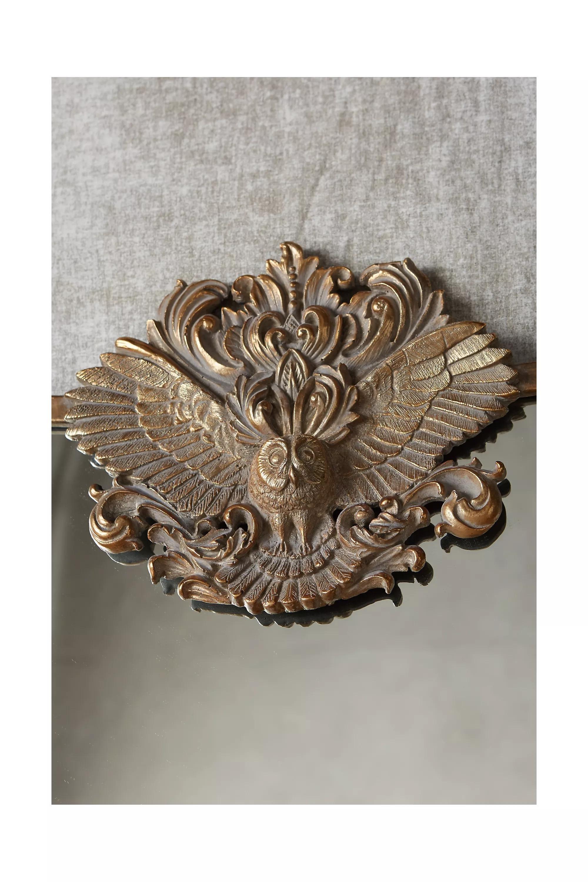 Rabbit Wooded Manor Mirror, Gold, , large image number 7