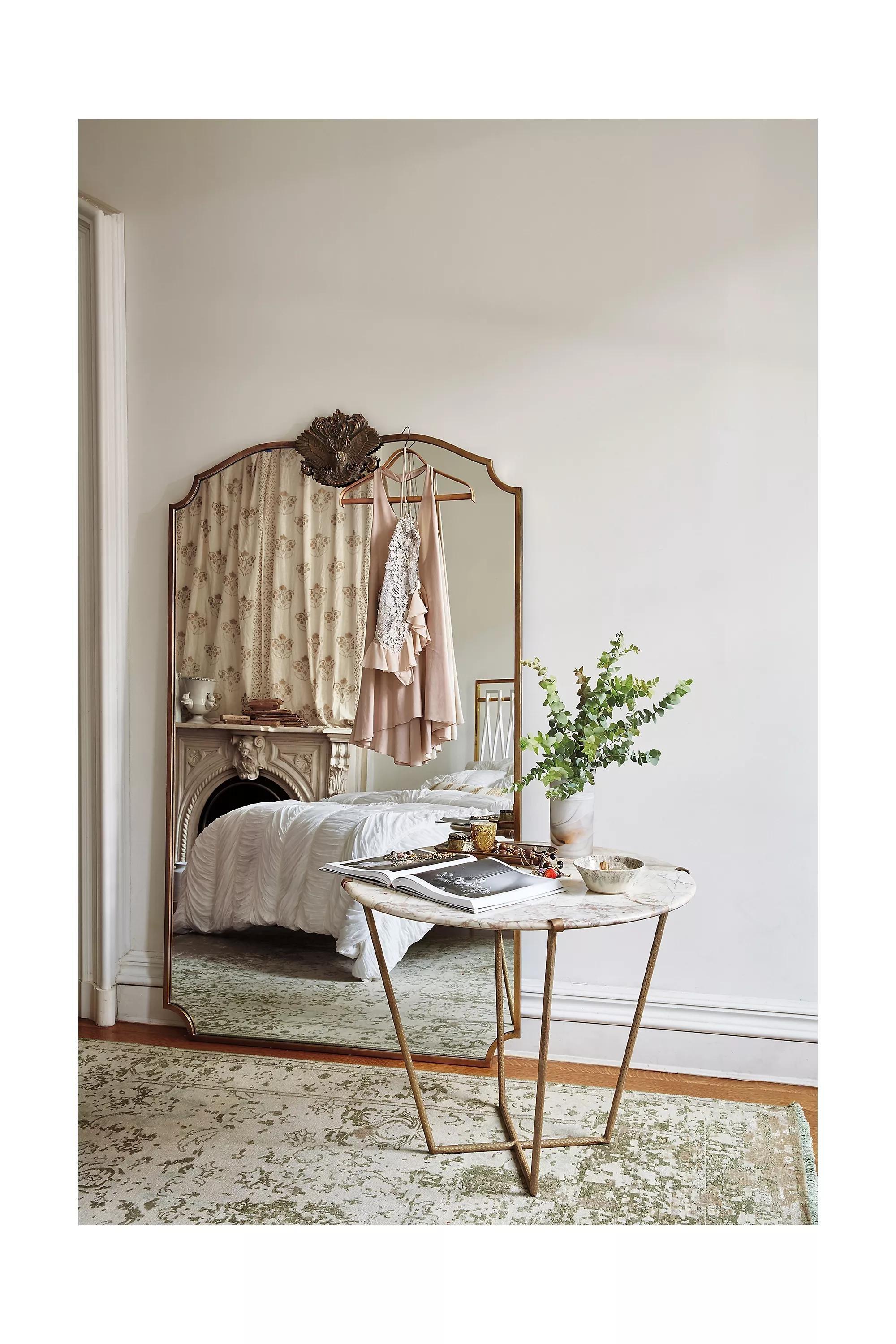 Rabbit Wooded Manor Mirror, Gold, , large image number 10
