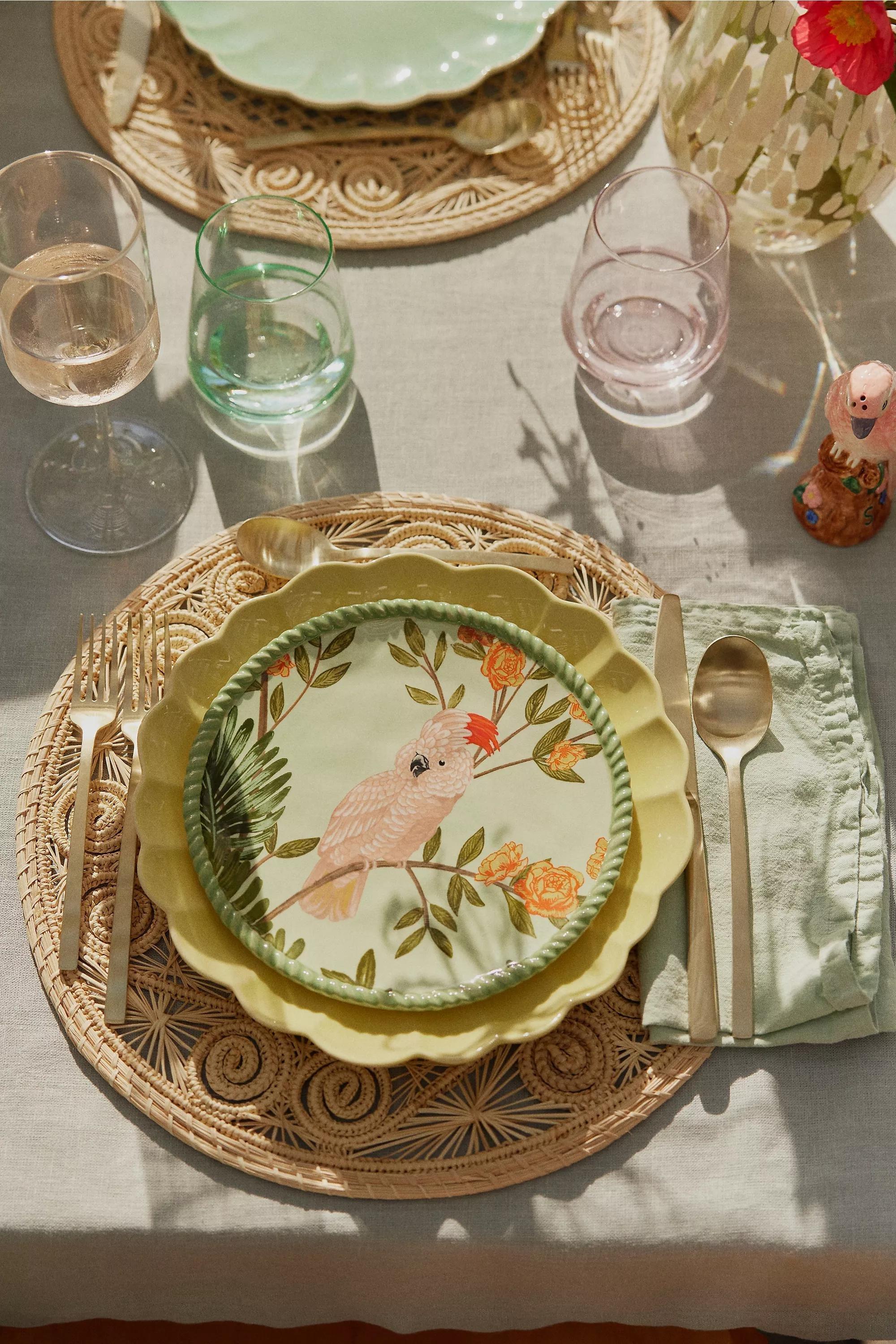 Pluma Dessert Plates, Set Of 4, Multicolour, A501_0095, large image number 5