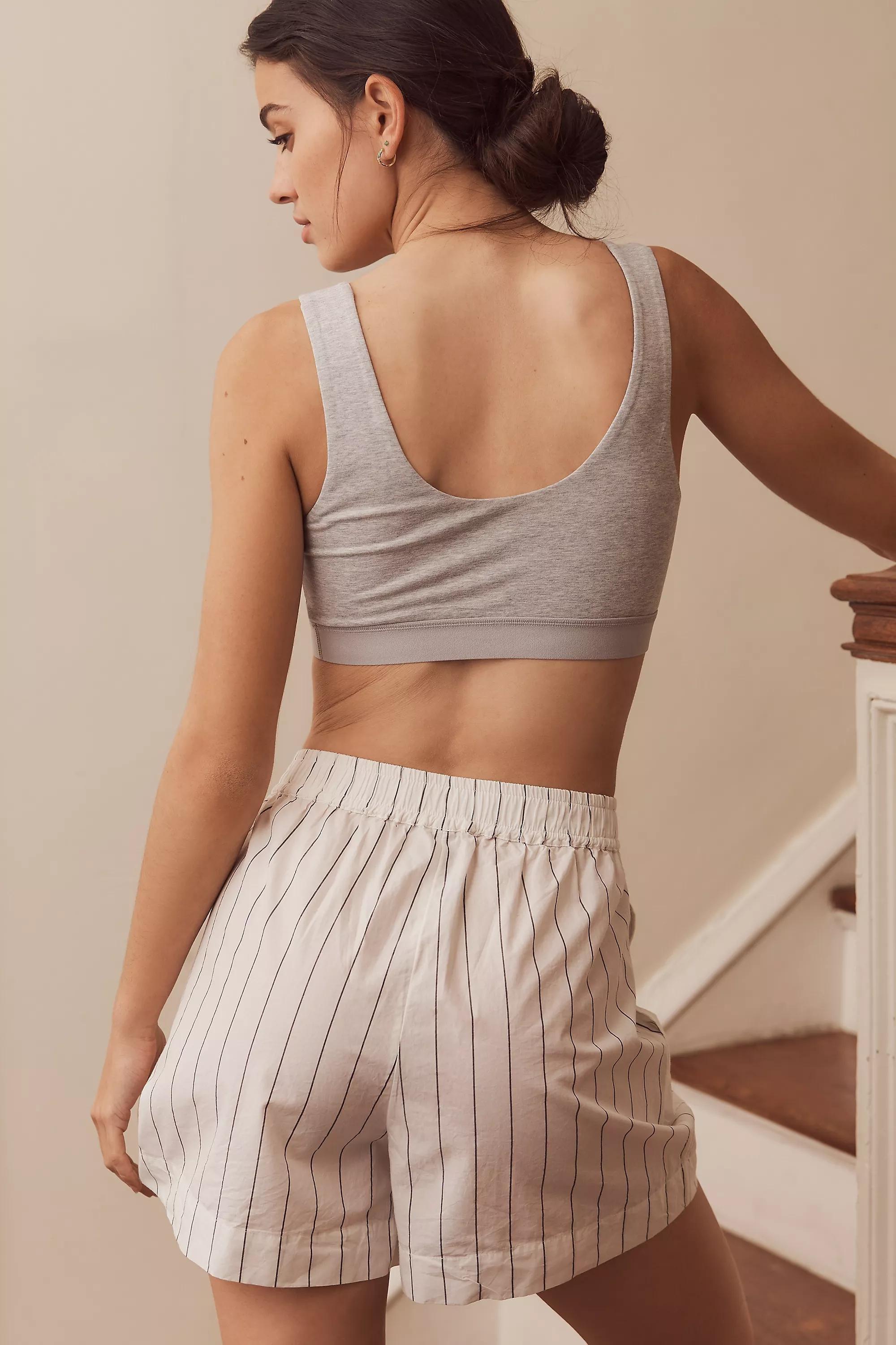 By Anthropologie The Wren Boxer Shorts, Beige, , large image number 2