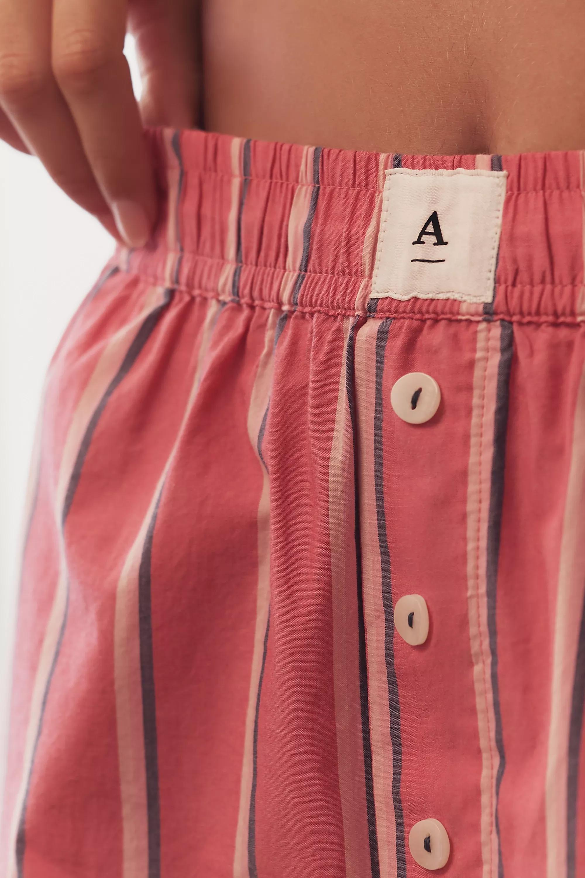 Anthropologie Boxer Shorts, Red, , large image number 3
