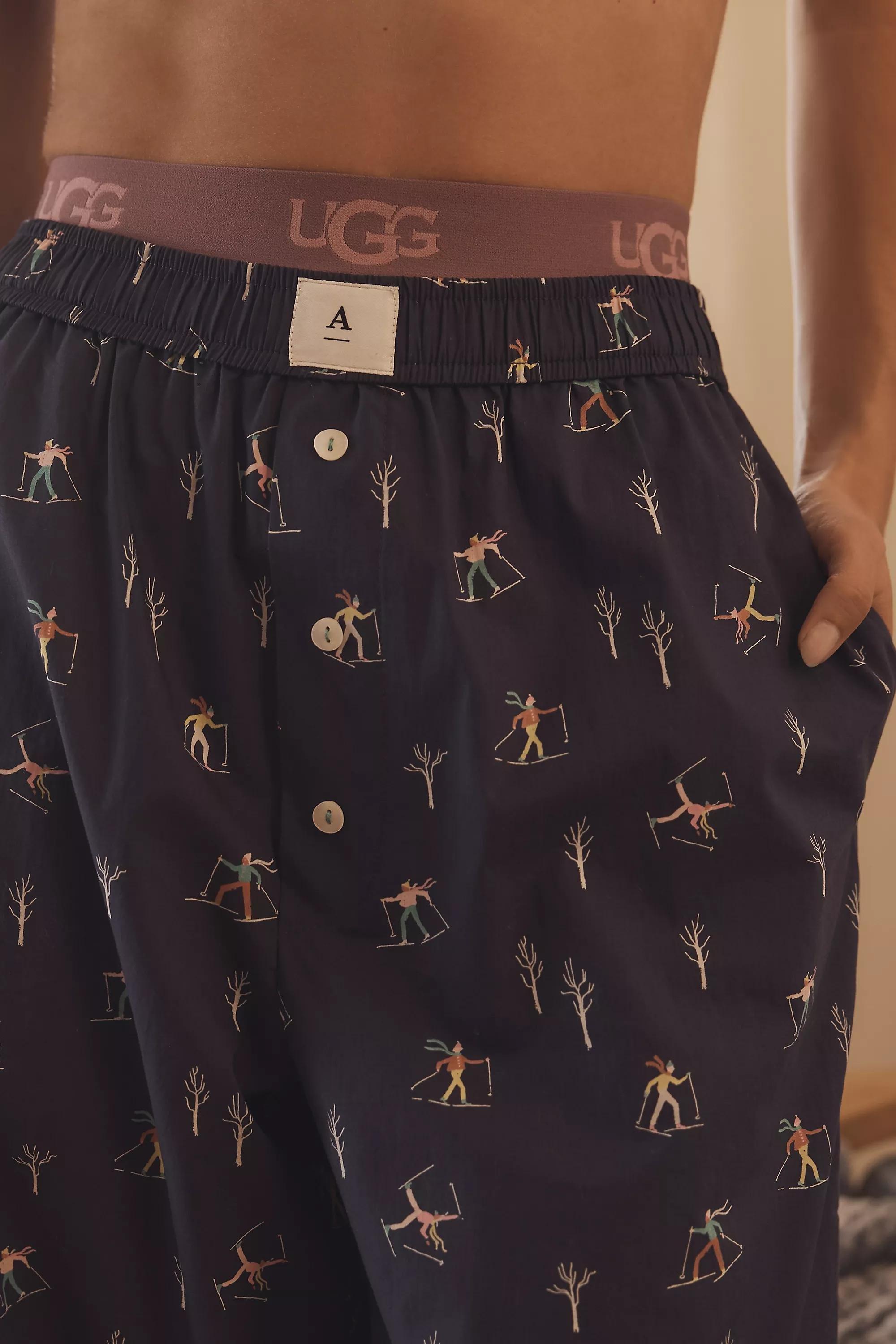Anthropologie Printed Joggers, Blue, A501_0042, large image number 5