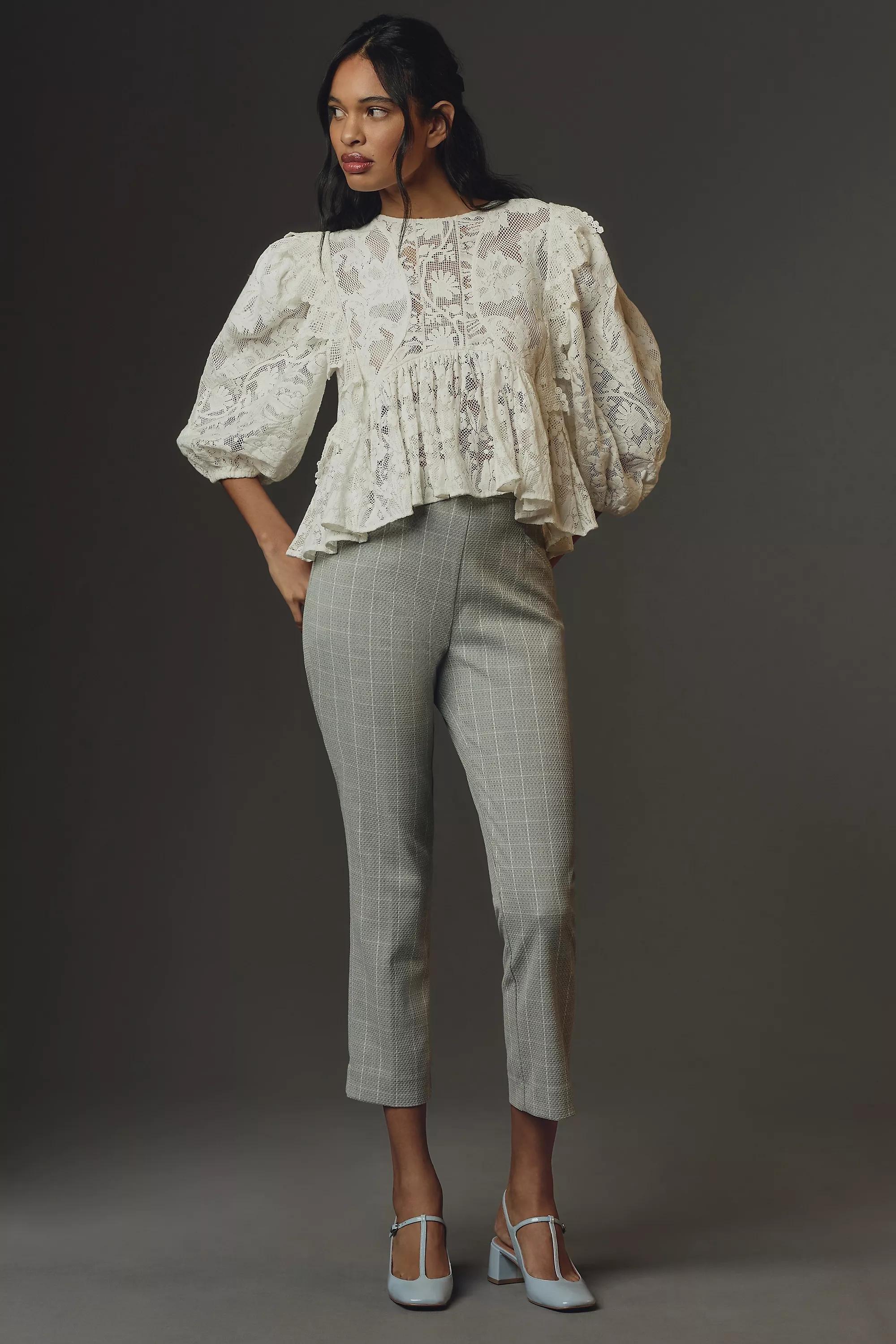 Forever That Girl Babydoll Lace Blouse, White, , large image number 1